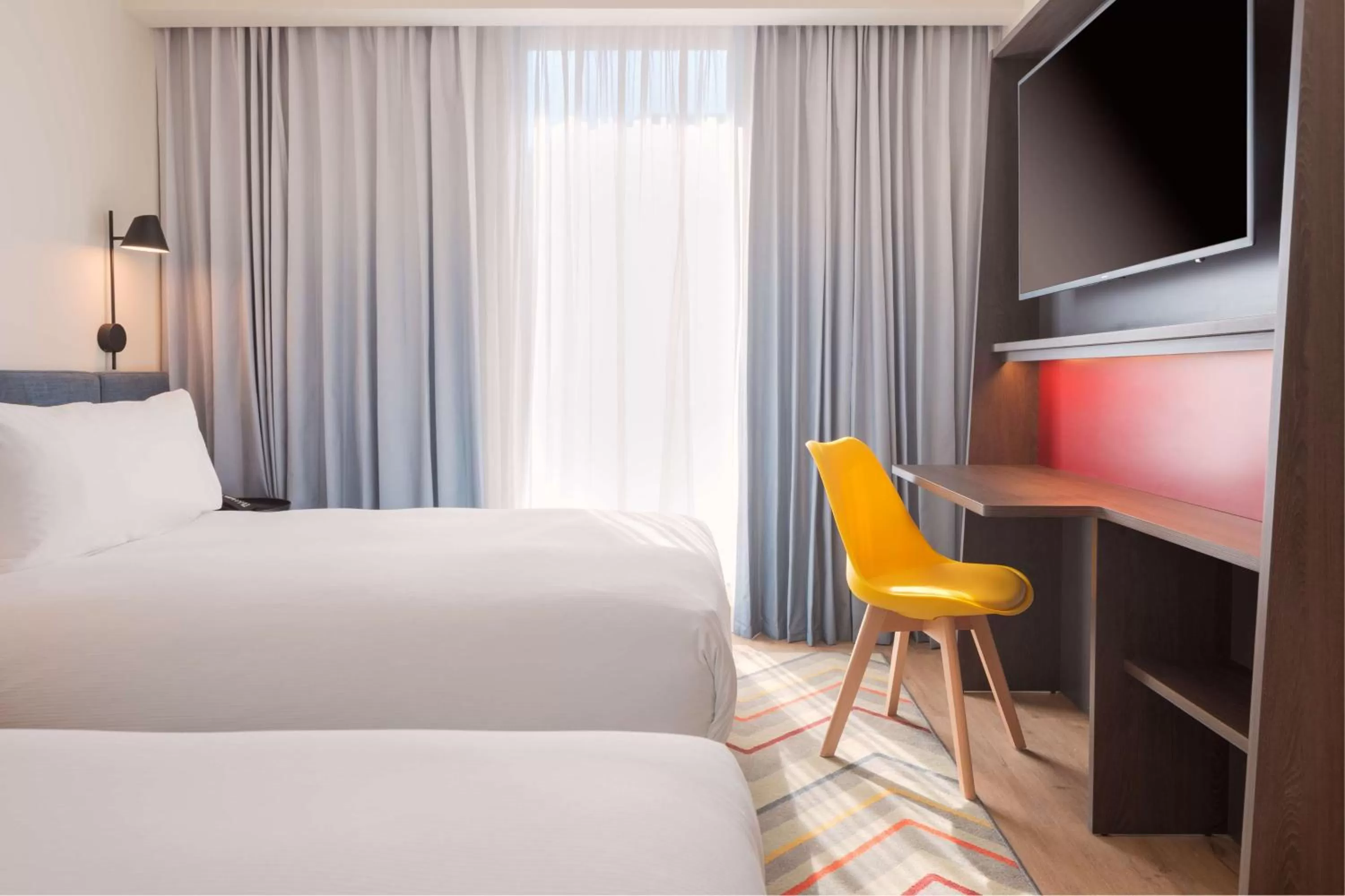 Bedroom, Bed in Hampton by Hilton Ashford International