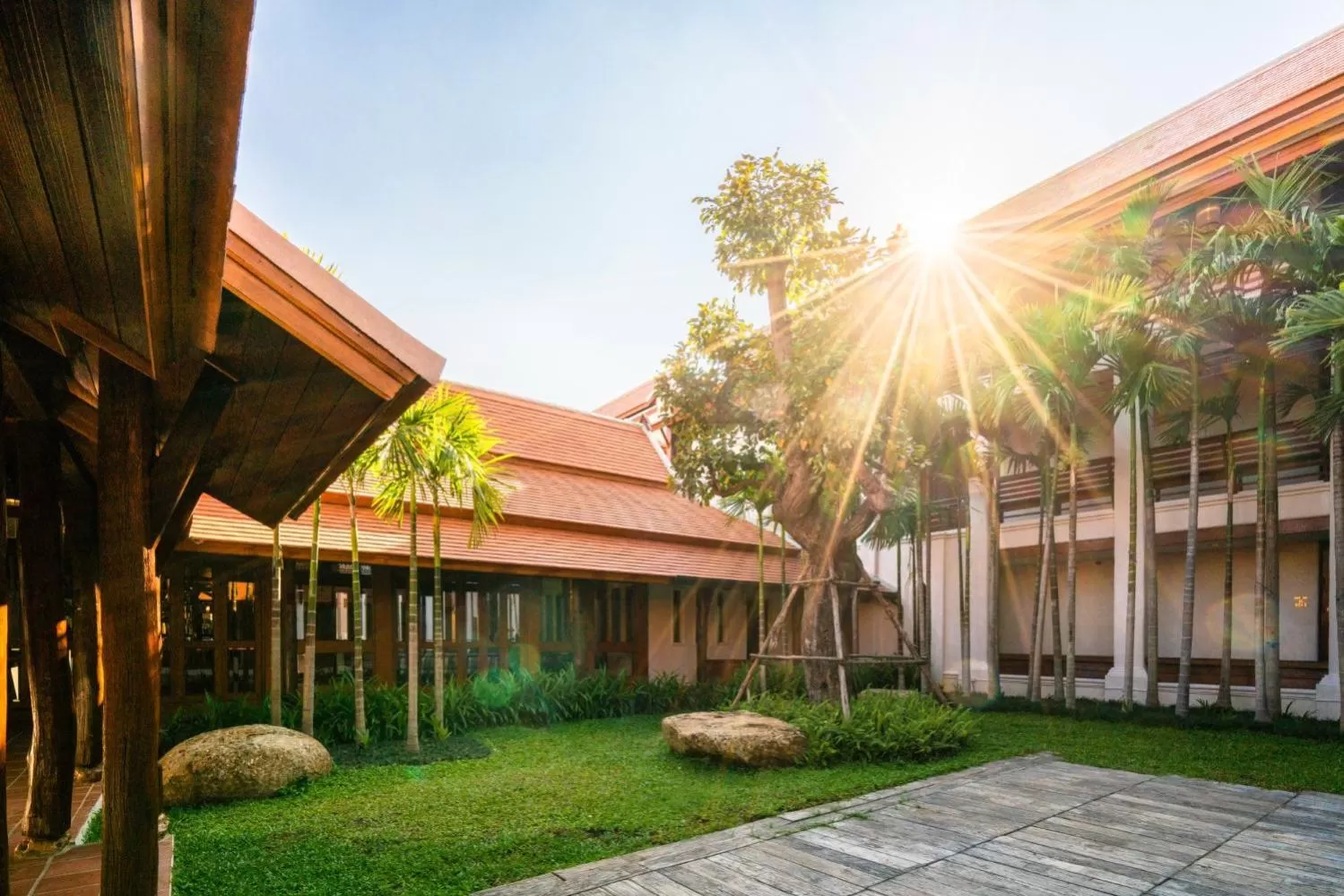 Garden in Phra Singh Village