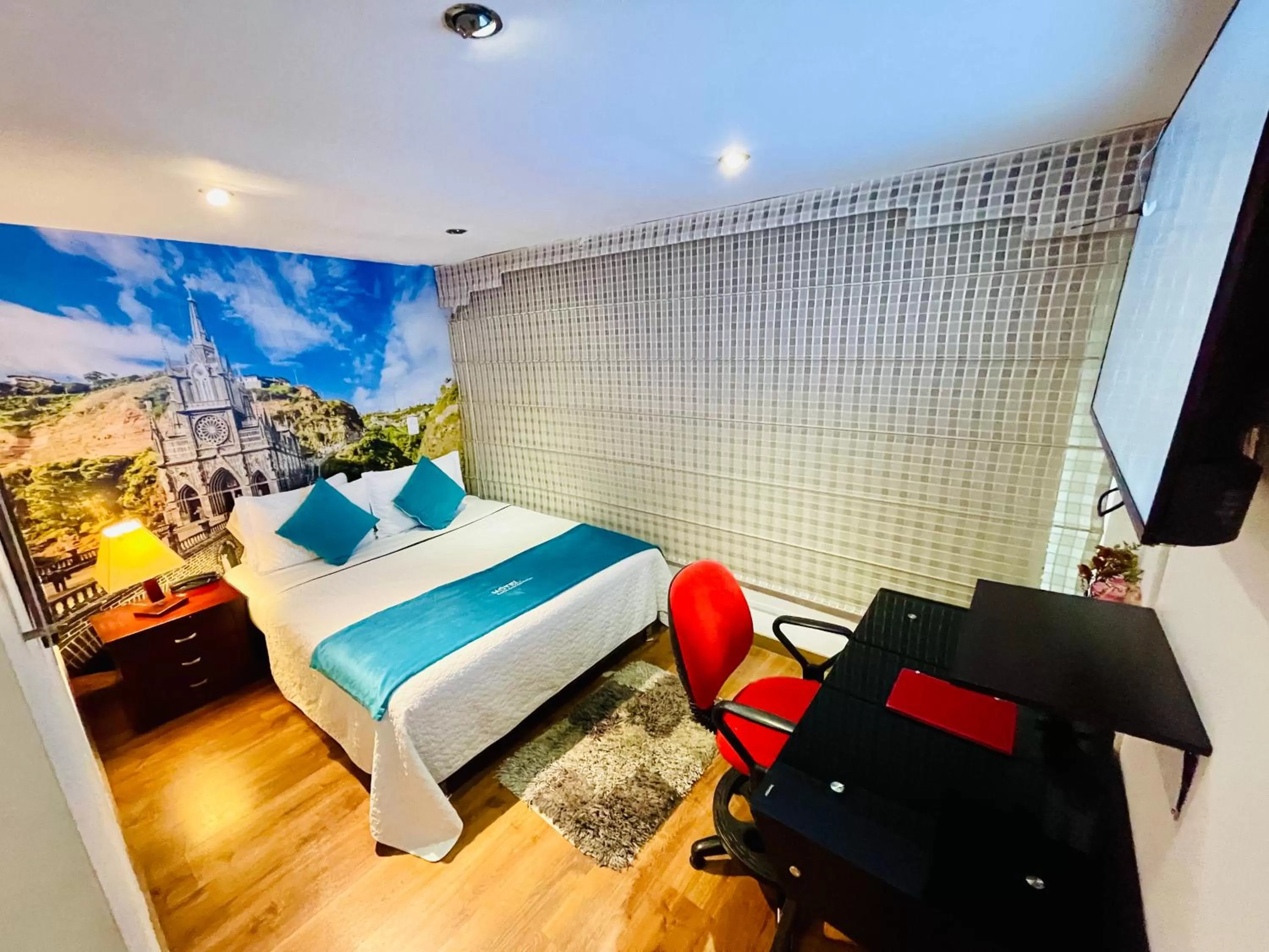 Photo of the whole room in Hotel Santa Cruz Bogotá