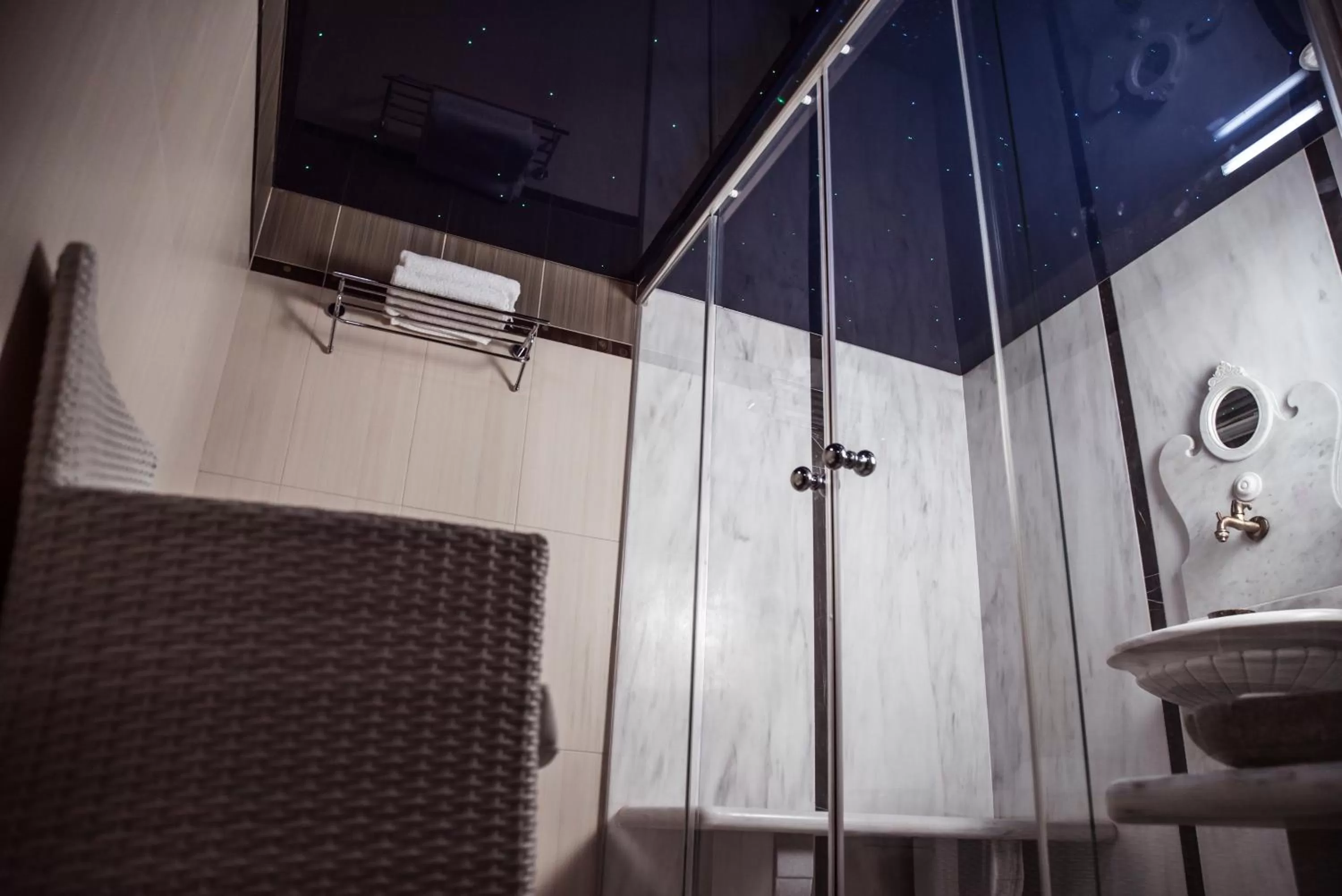 Steam room in Theofilos Paradise Boutique Hotel