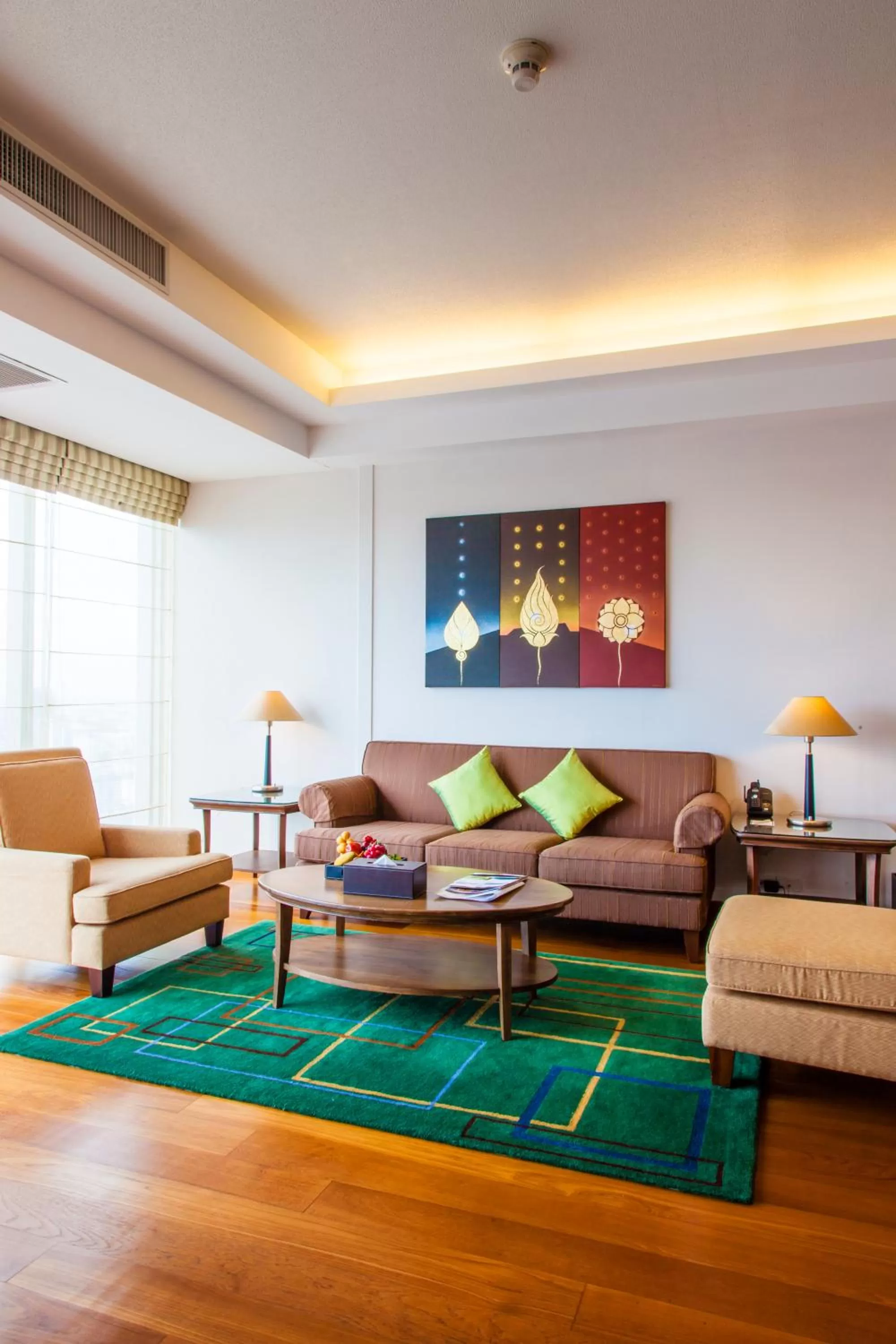 Seating area in Column Bangkok Hotel