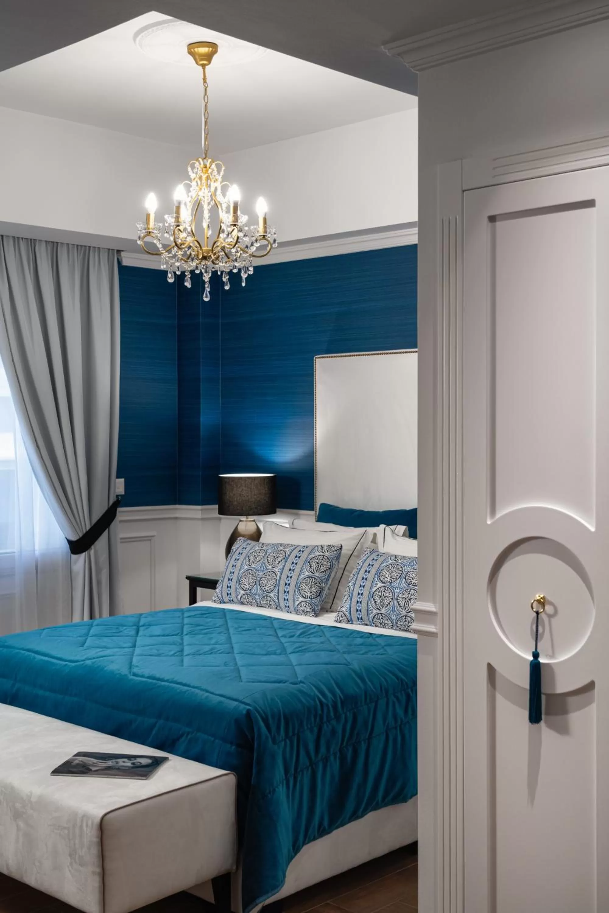 Bedroom, Bed in Evripidou Suites