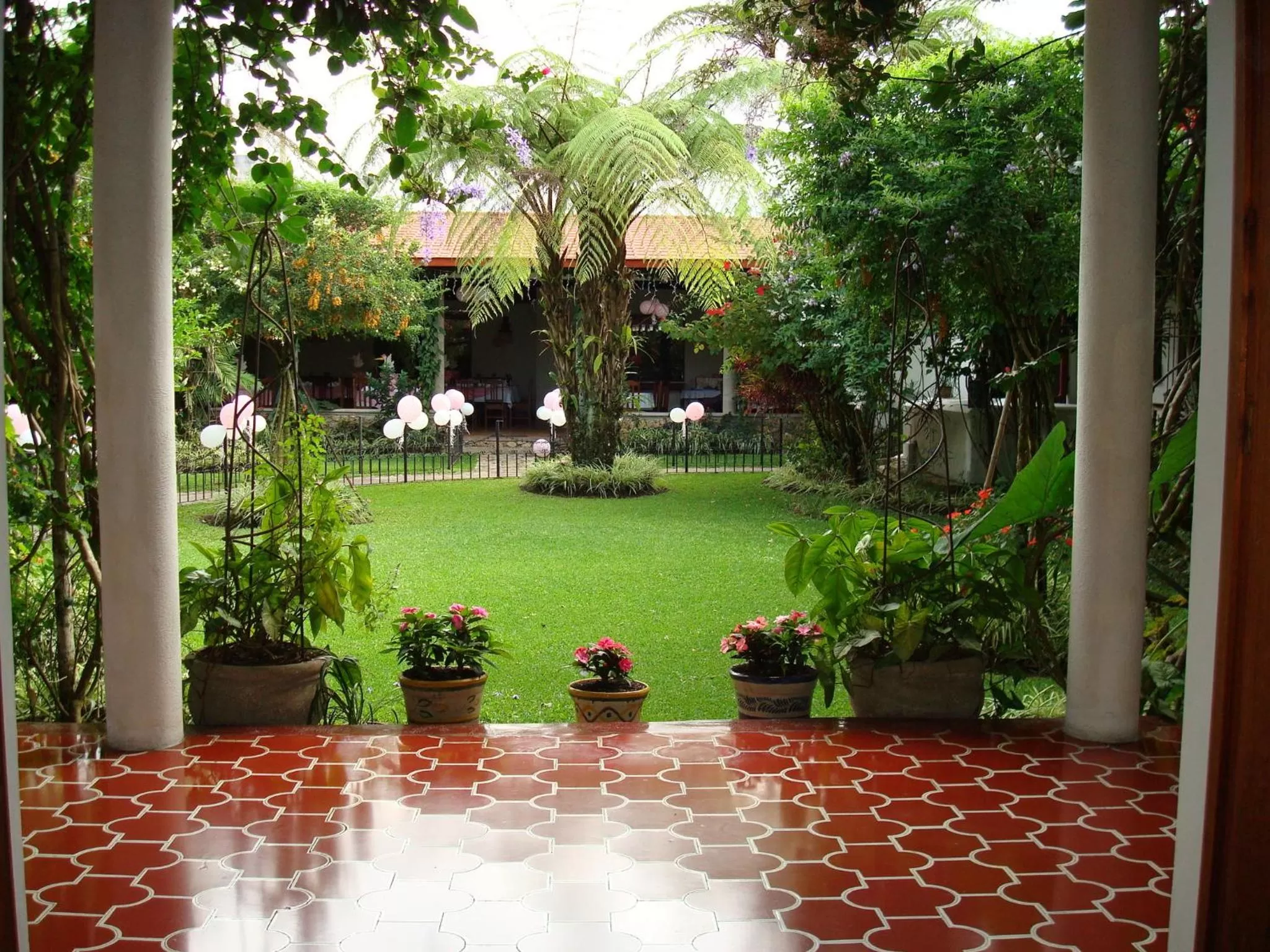 Garden in Hotel Casa Duranta
