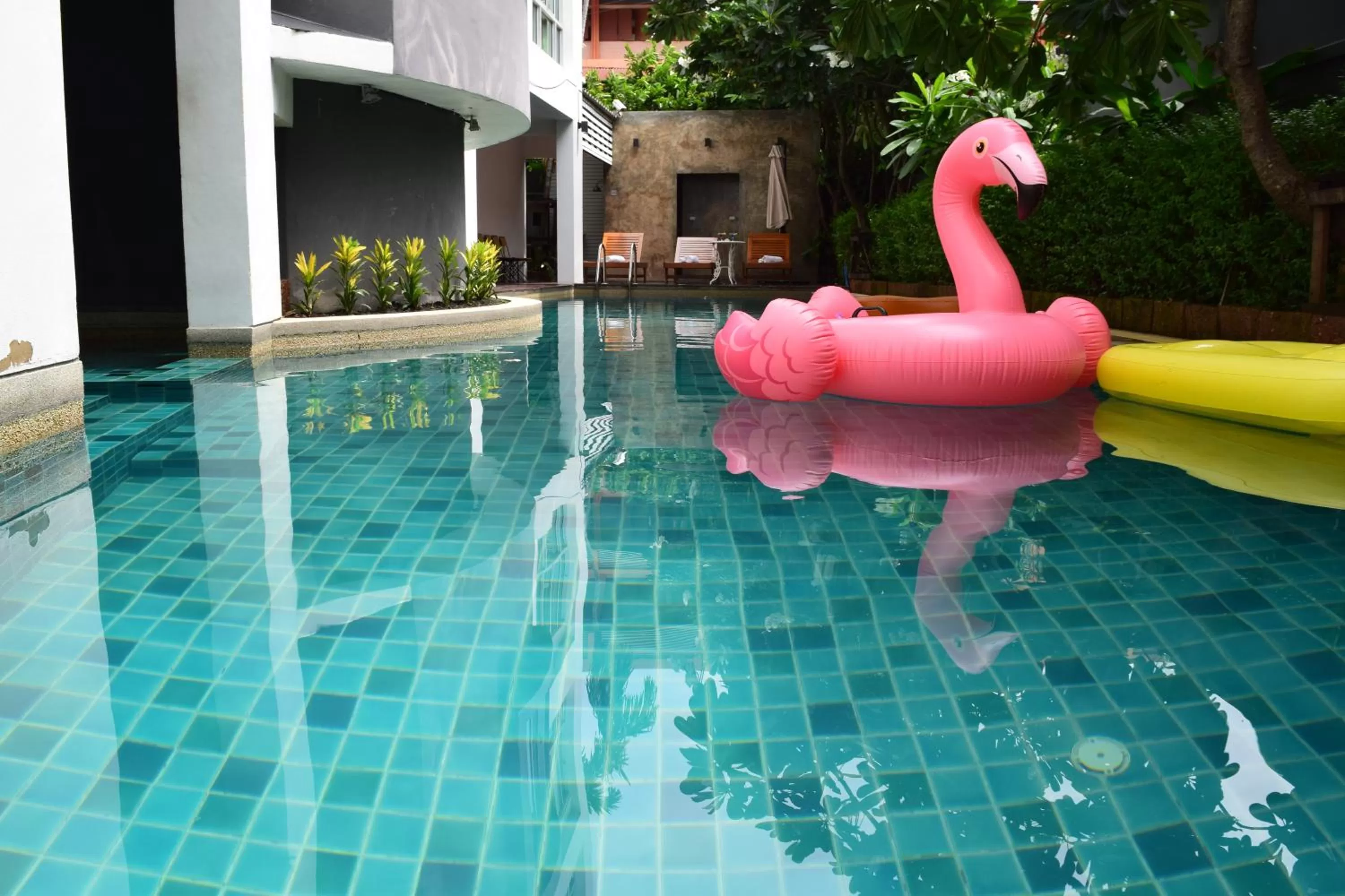 Swimming pool in Peace Land Khaosan