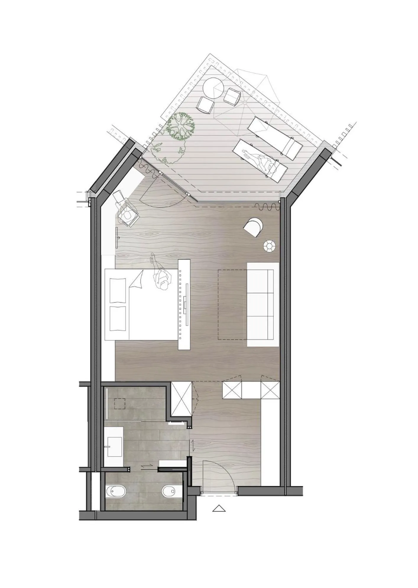 Bathroom in Hotel Plattenhof