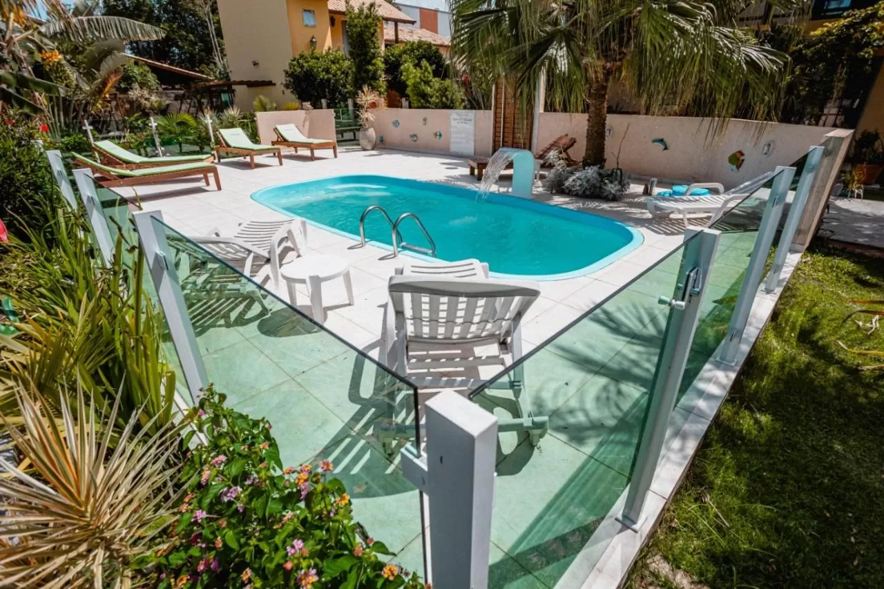 Garden view, Swimming Pool in Pousada Santa Genoveva campeche