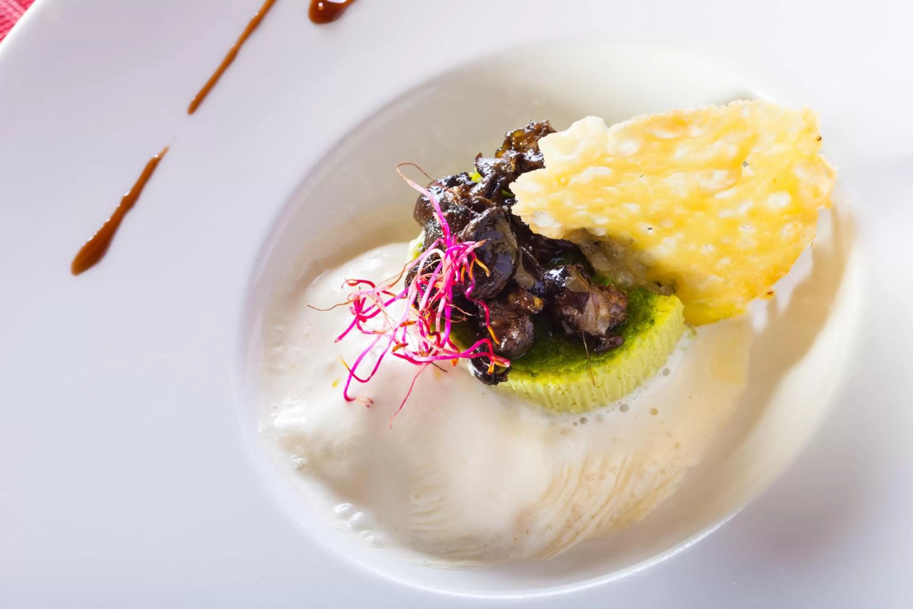 Food close-up in Logis Hostellerie D'Aussois