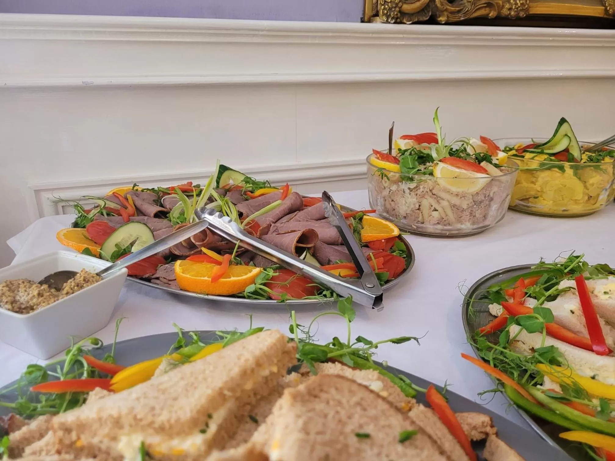 Food in Glan Aber Hotel