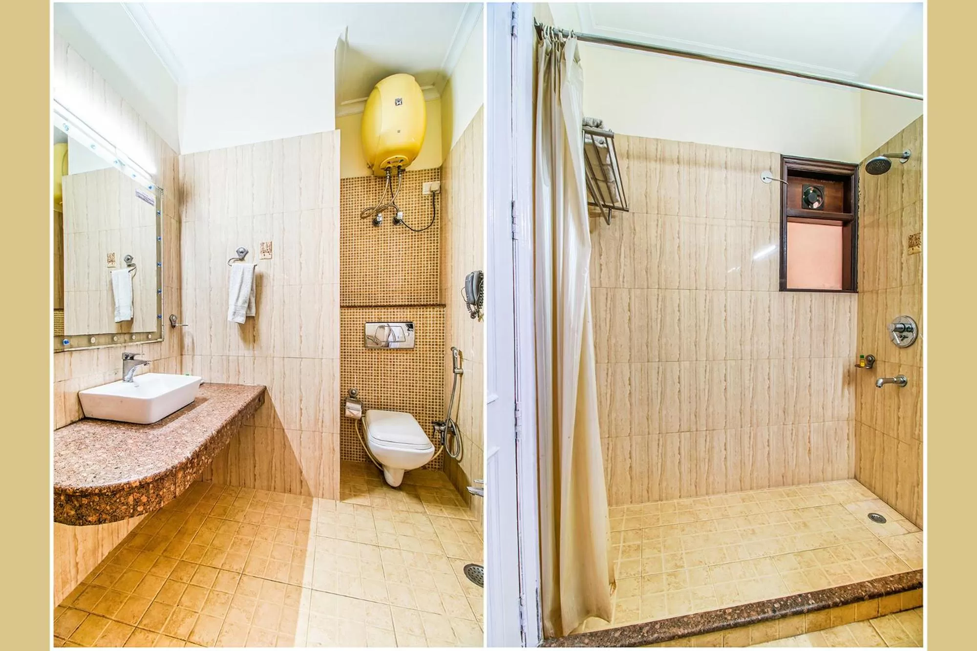 Bathroom in FabHotel Prime The Royal Galaxy