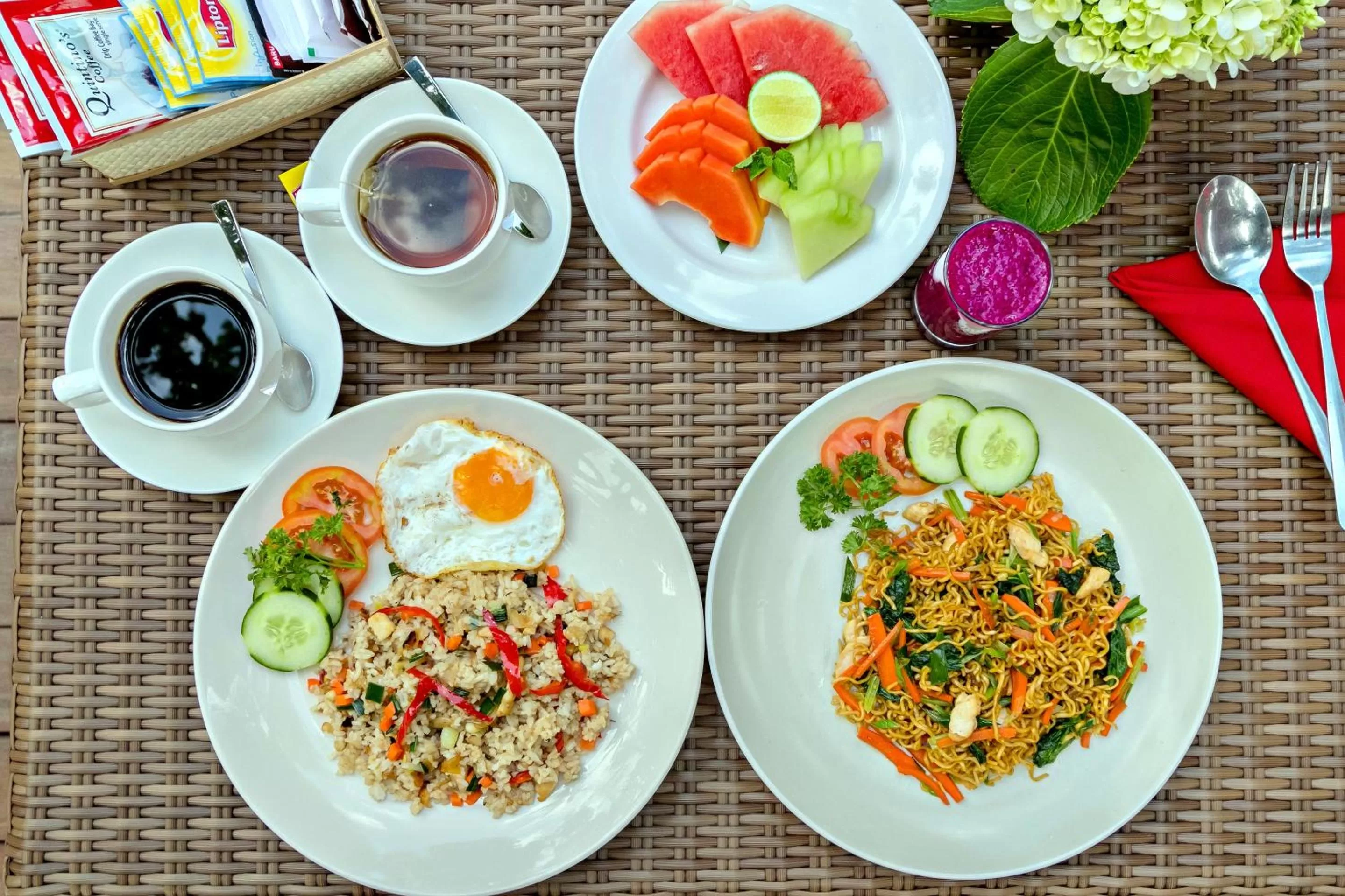 Food close-up in Canvas Escape Resort