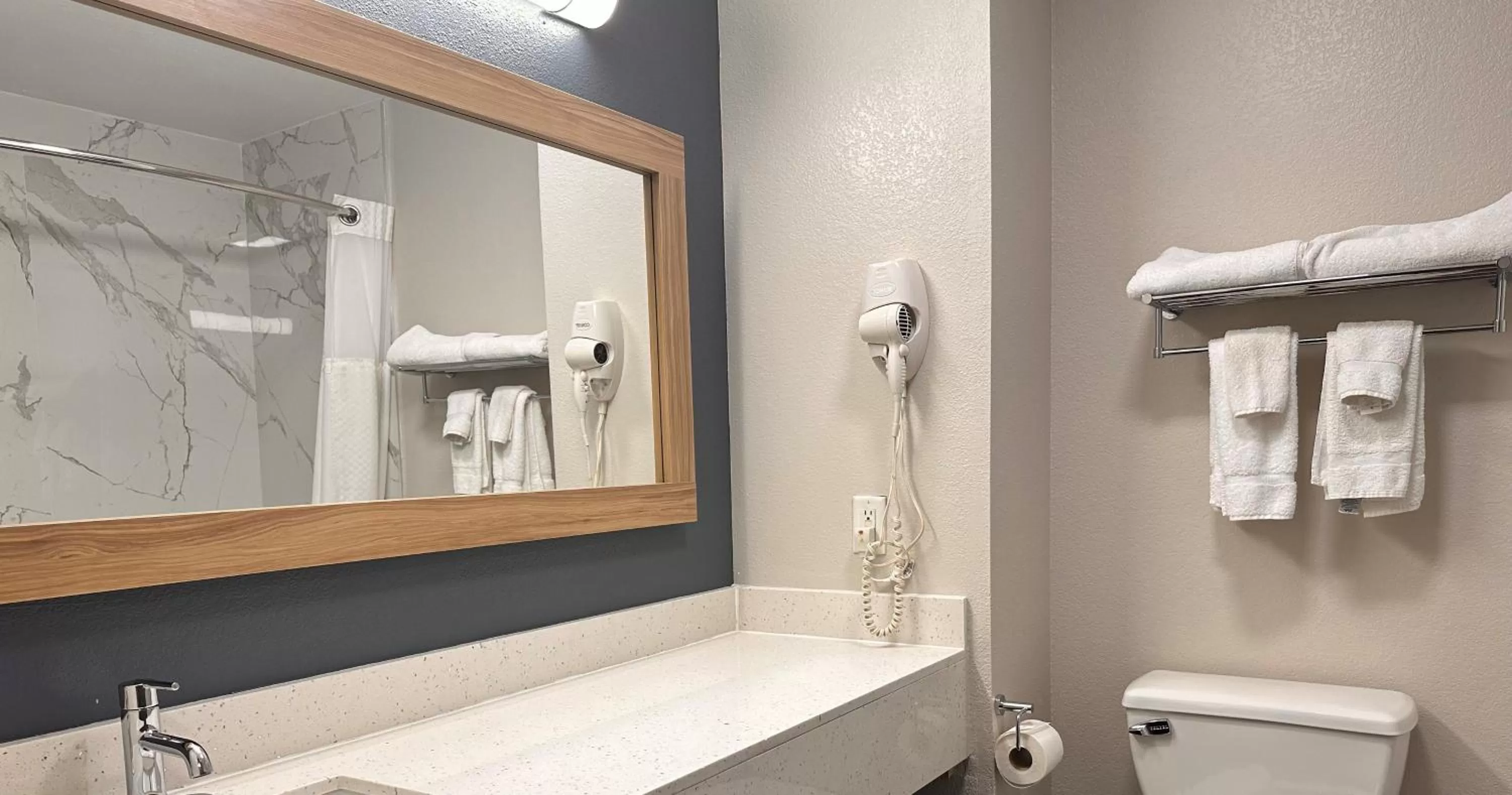 Bathroom in Baymont by Wyndham Noblesville