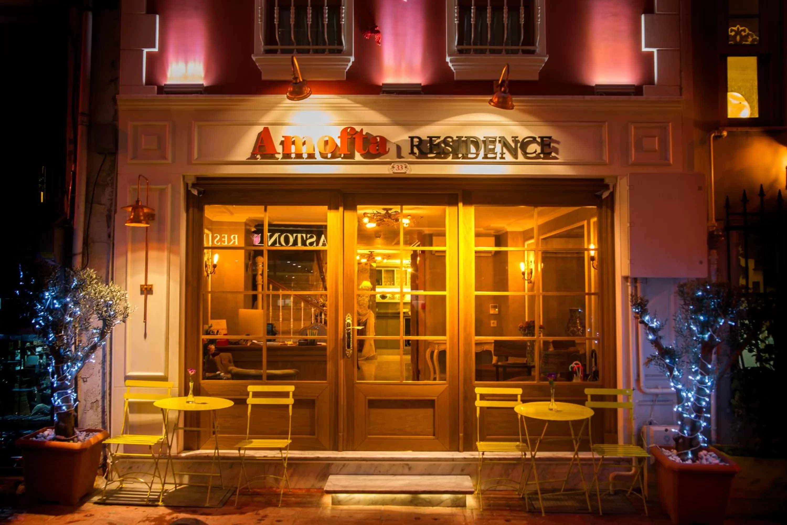 Facade/entrance in Amofta Hotel Taksim