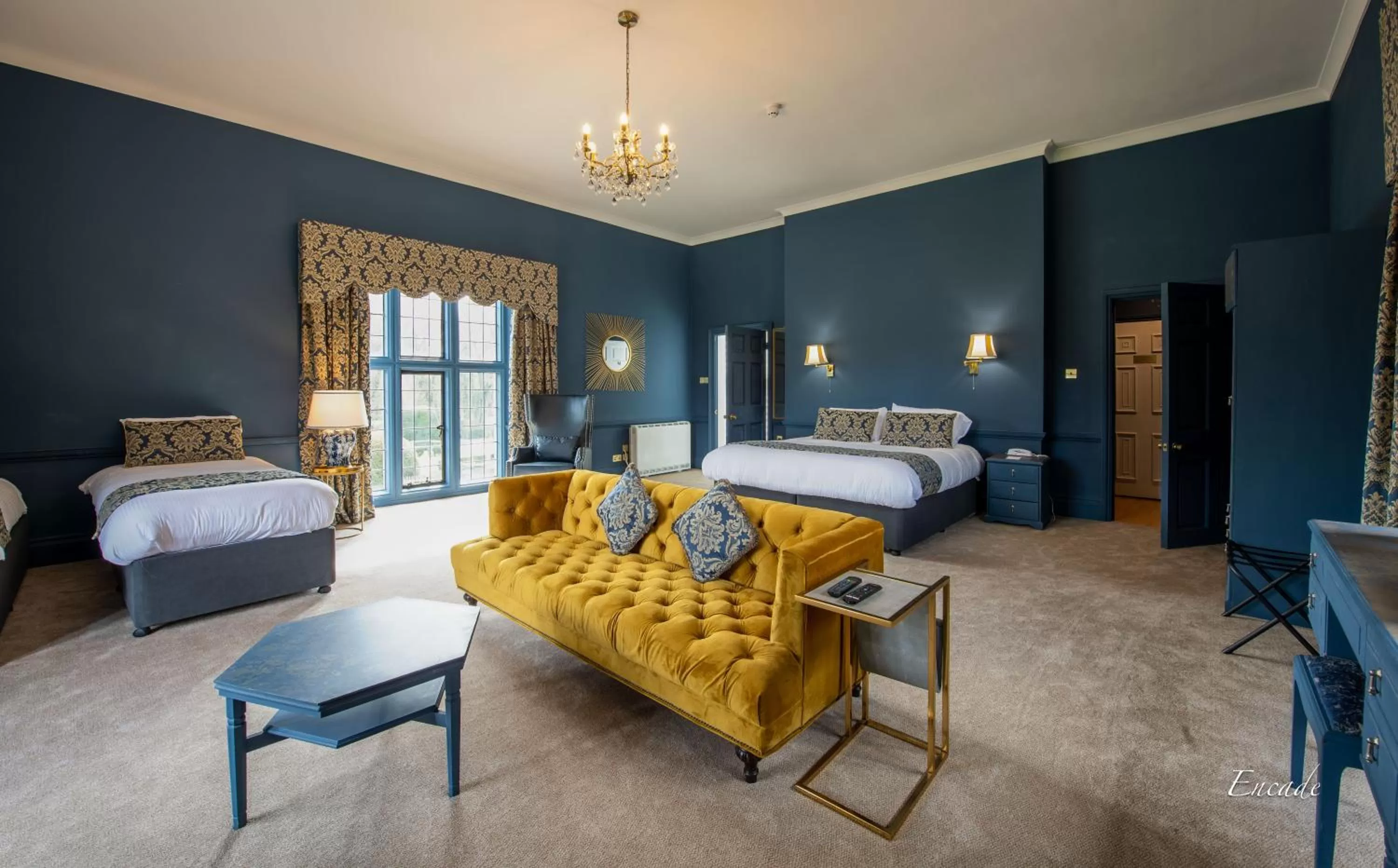 Bedroom in Broome Park Hotel