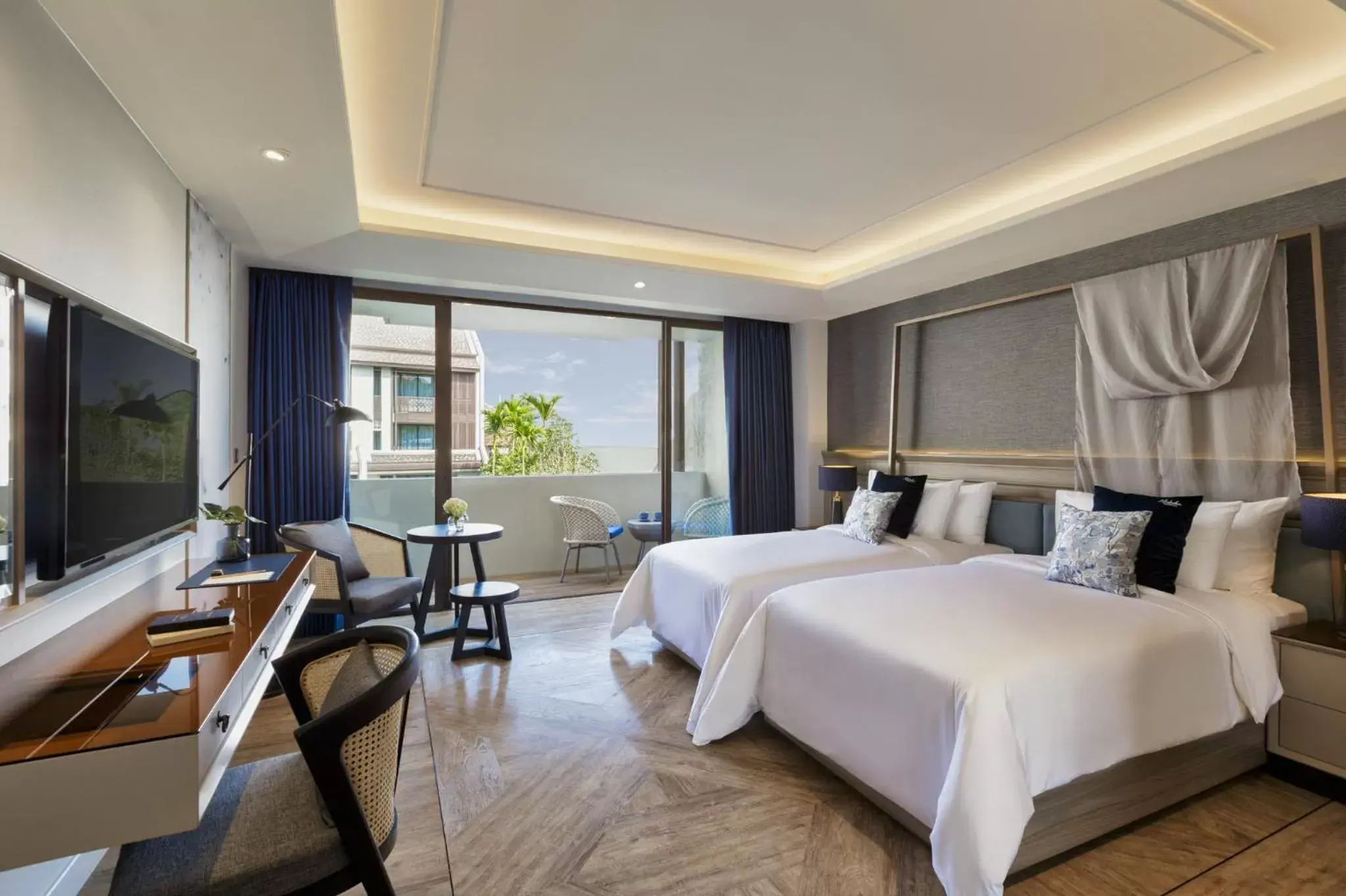 Twin Room with Balcony in Maladee Rendezvous Hotel Chiang Mai Twin Room with Balcony in Maladee Rendezvous Hotel Chiang Mai