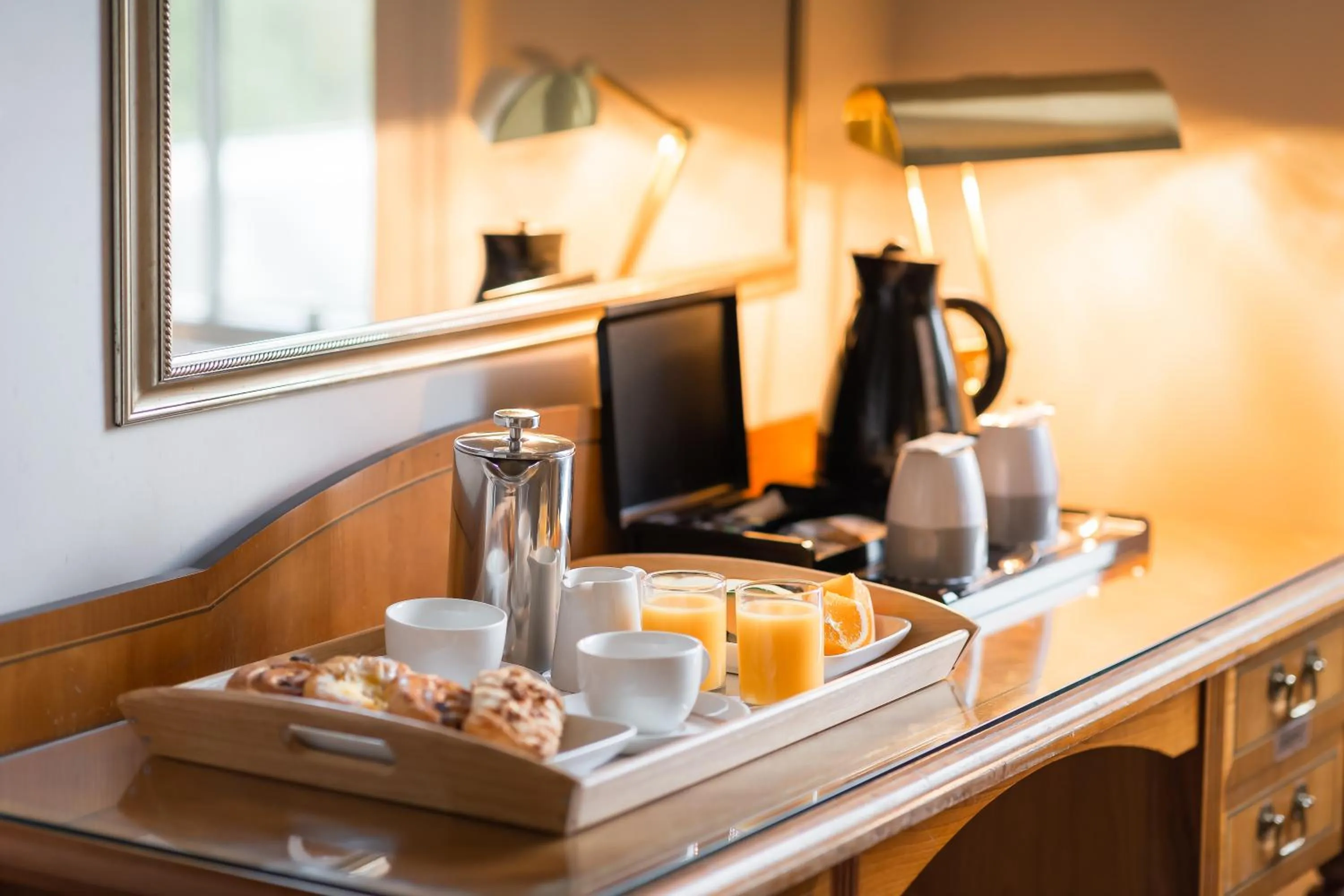 Continental breakfast in Carberry Tower Mansion House and Estate