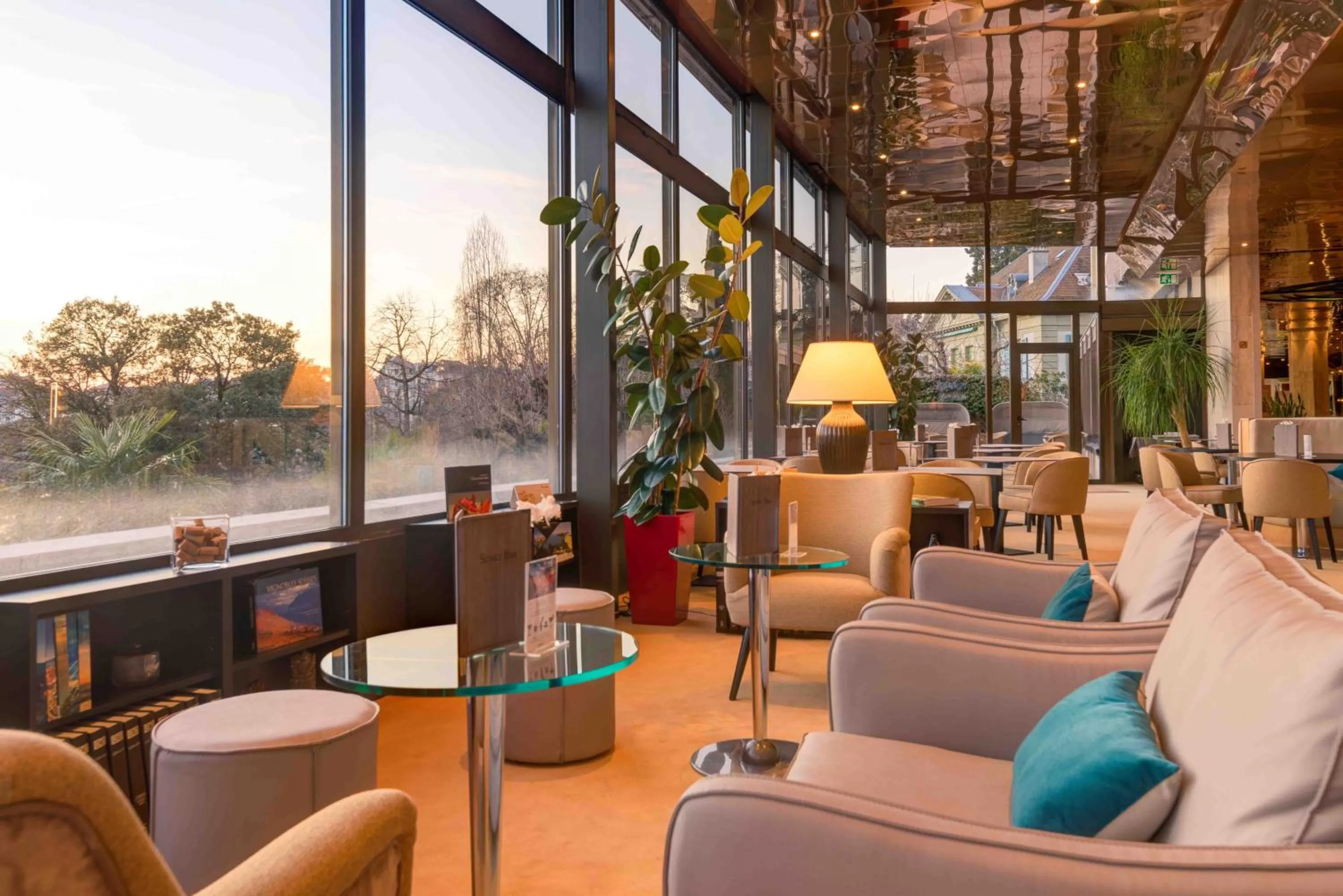 Lobby or reception in Royal Plaza Montreux