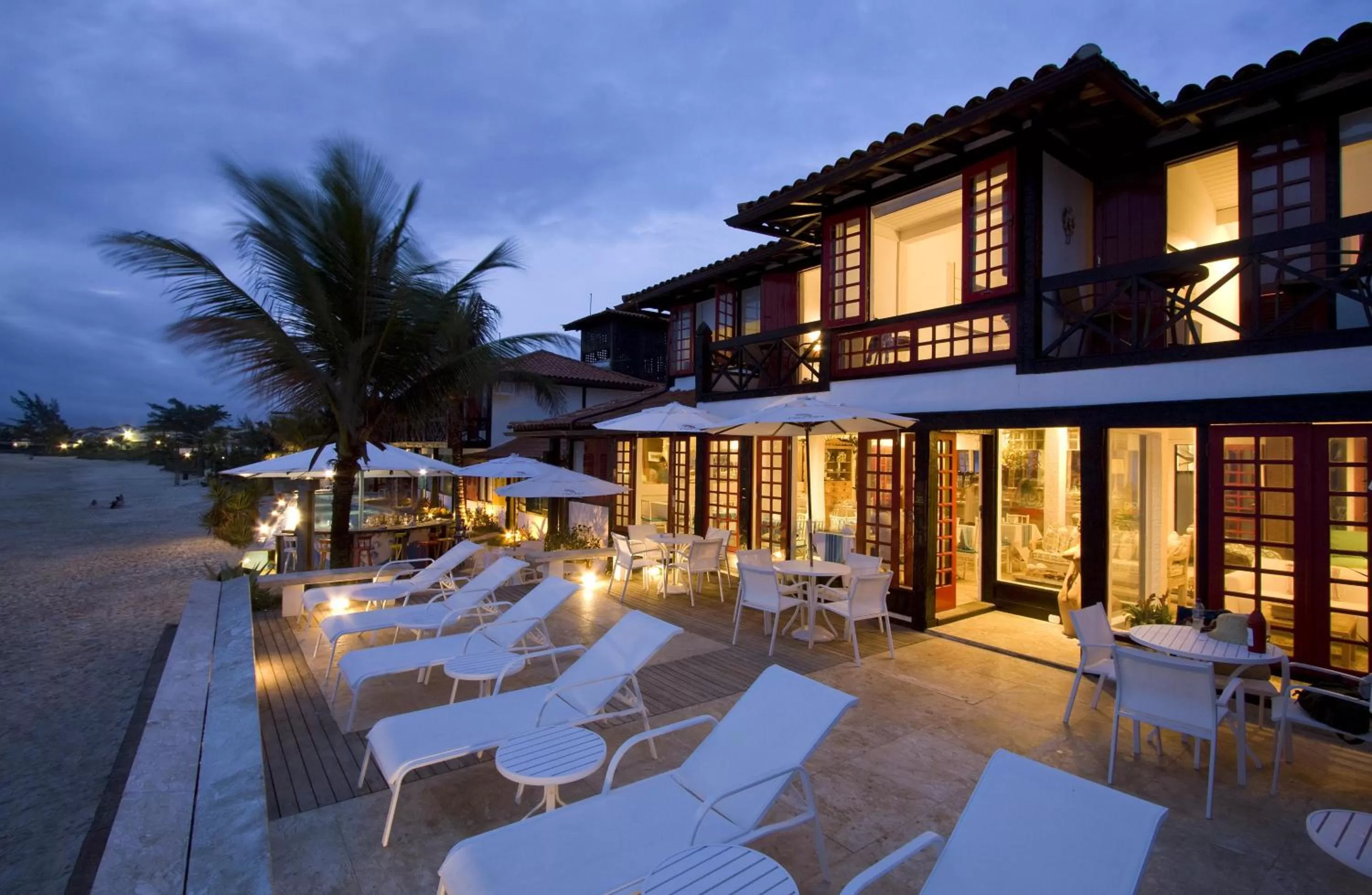 Balcony/Terrace in Chez Pitu Praia Hotel