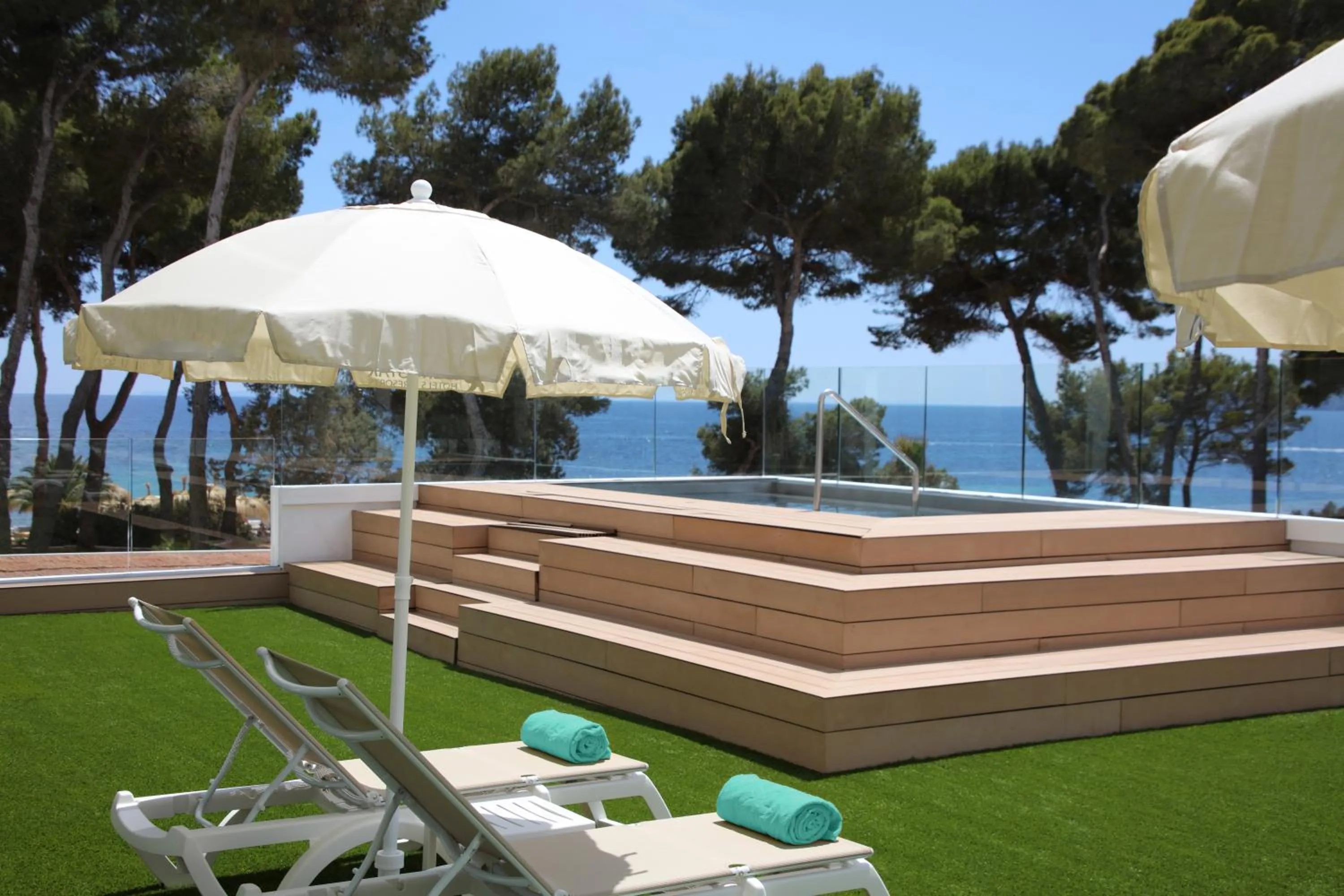 Swimming pool in Iberostar Selection Santa Eulalia Adults-Only Ibiza
