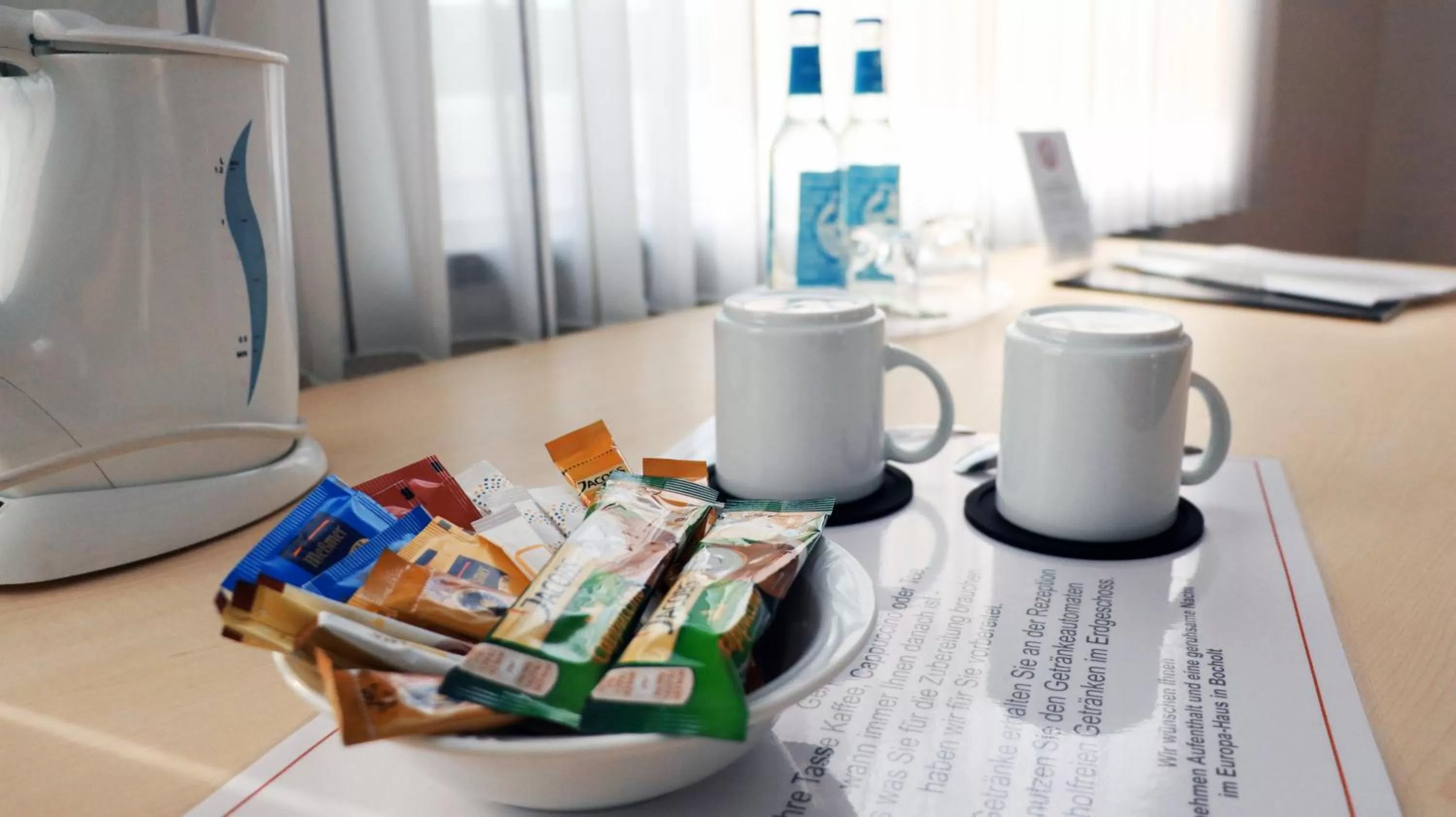 Coffee/tea facilities in Europa-Haus-Bocholt - Bett & Bike