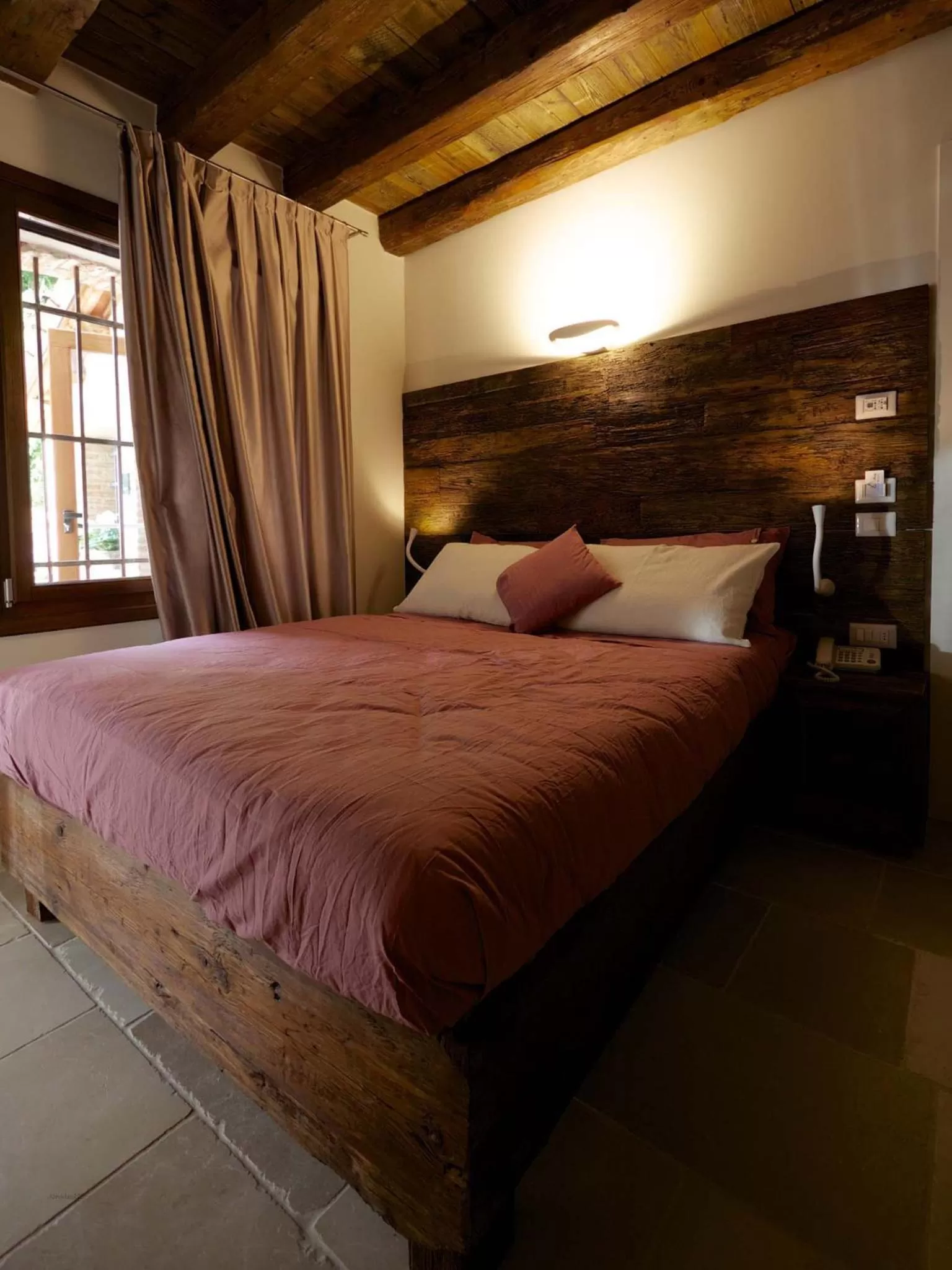 Bed in Hotel Antica Abbazia