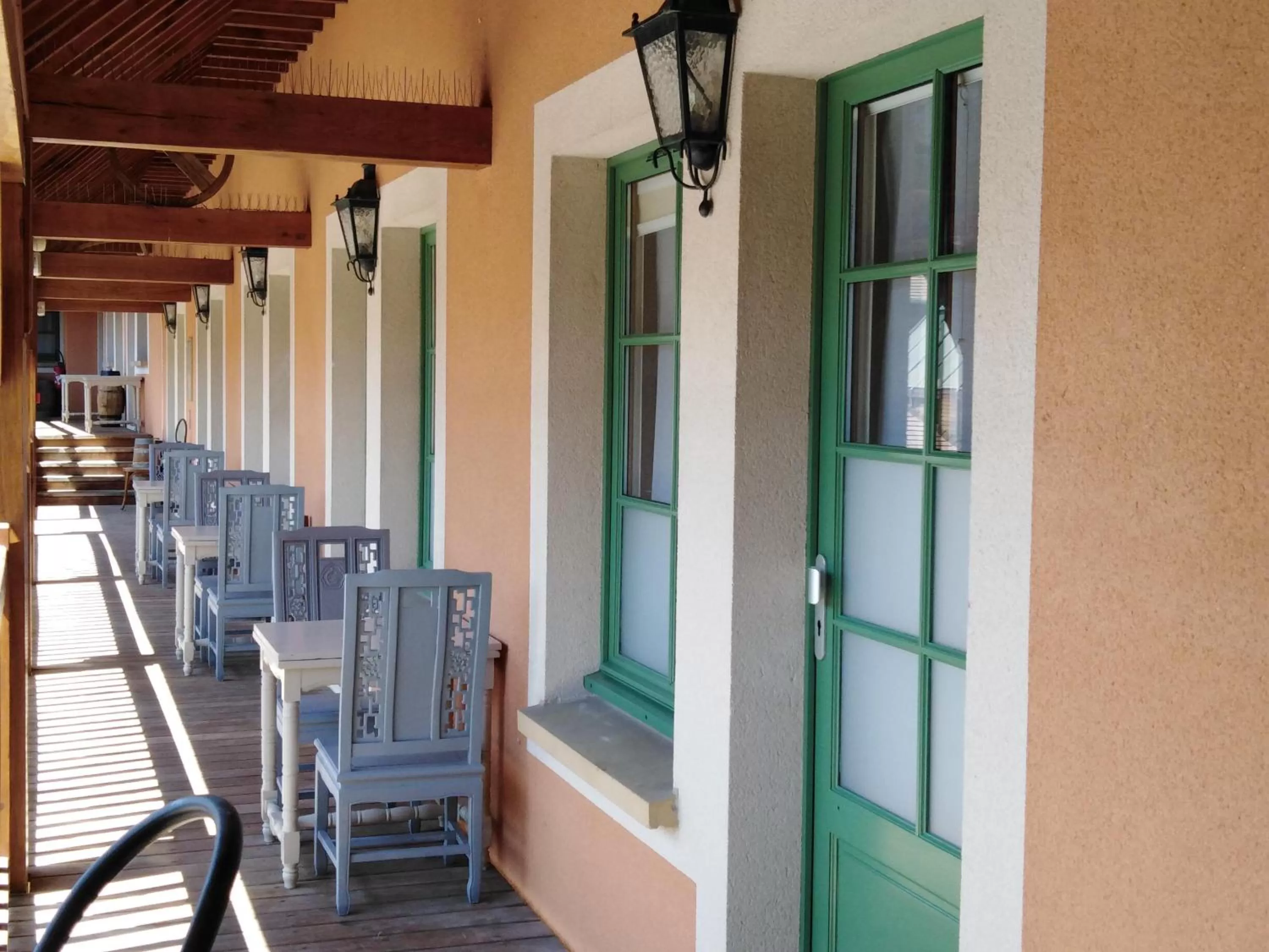 Balcony/Terrace in Hotel et Spa Le Lion d'Or