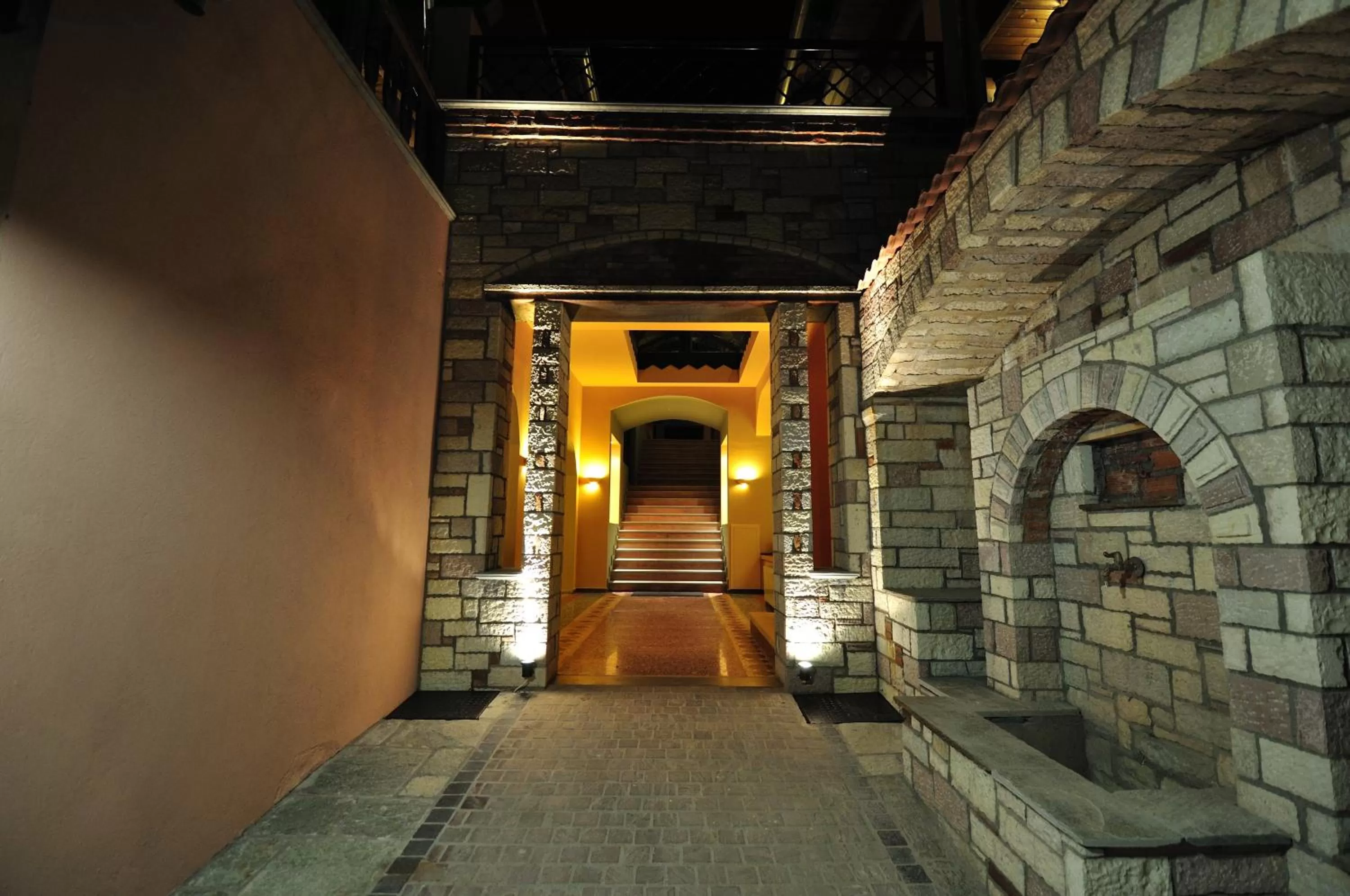 Facade/entrance in Kazarma Hotel