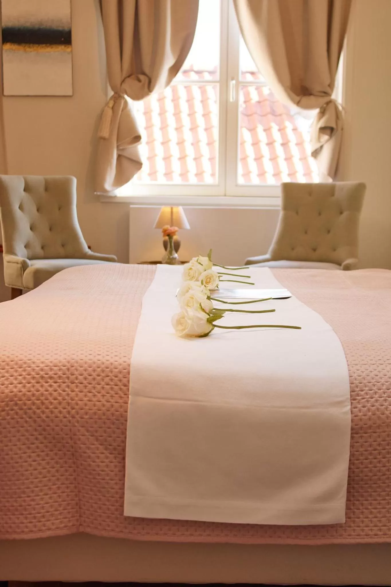 Bed in The White Queen B&B