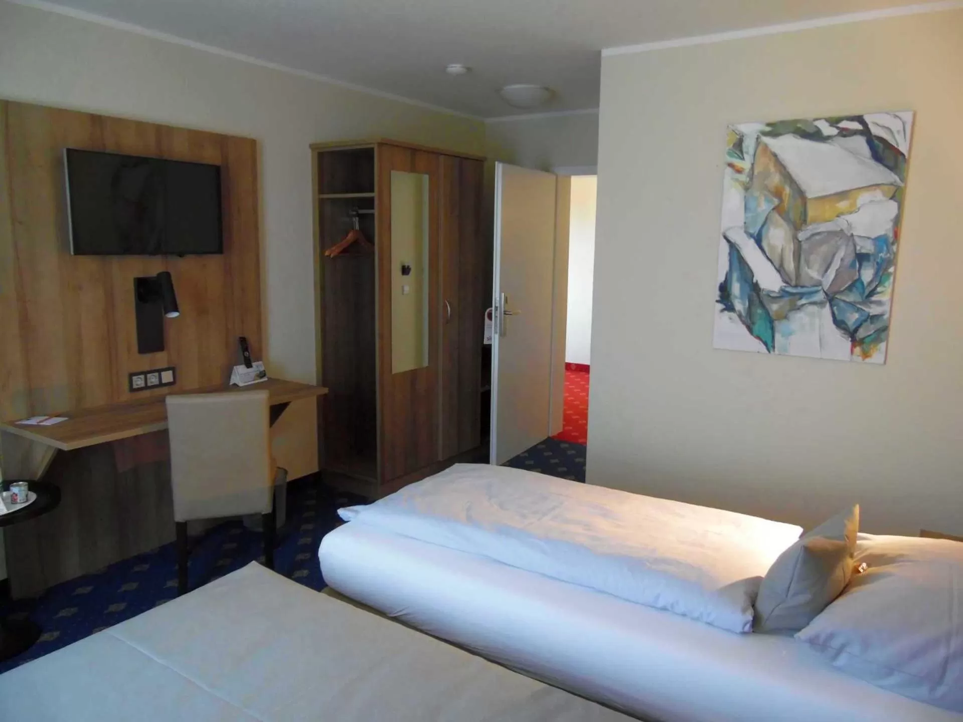 Bed in Hotel Garni Arcis