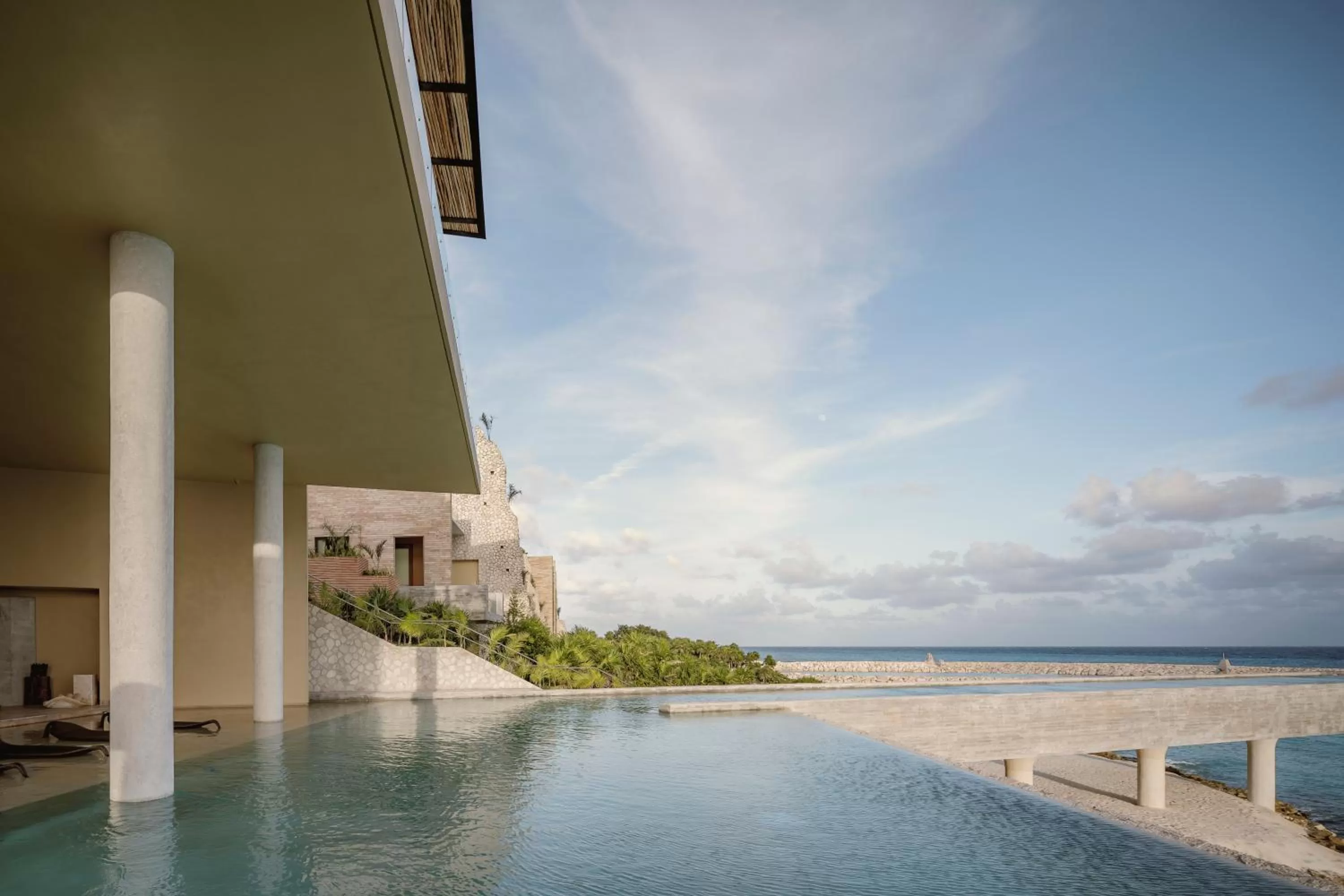 Swimming pool in La Casa de la Playa by Xcaret- All Inclusive Adults Only