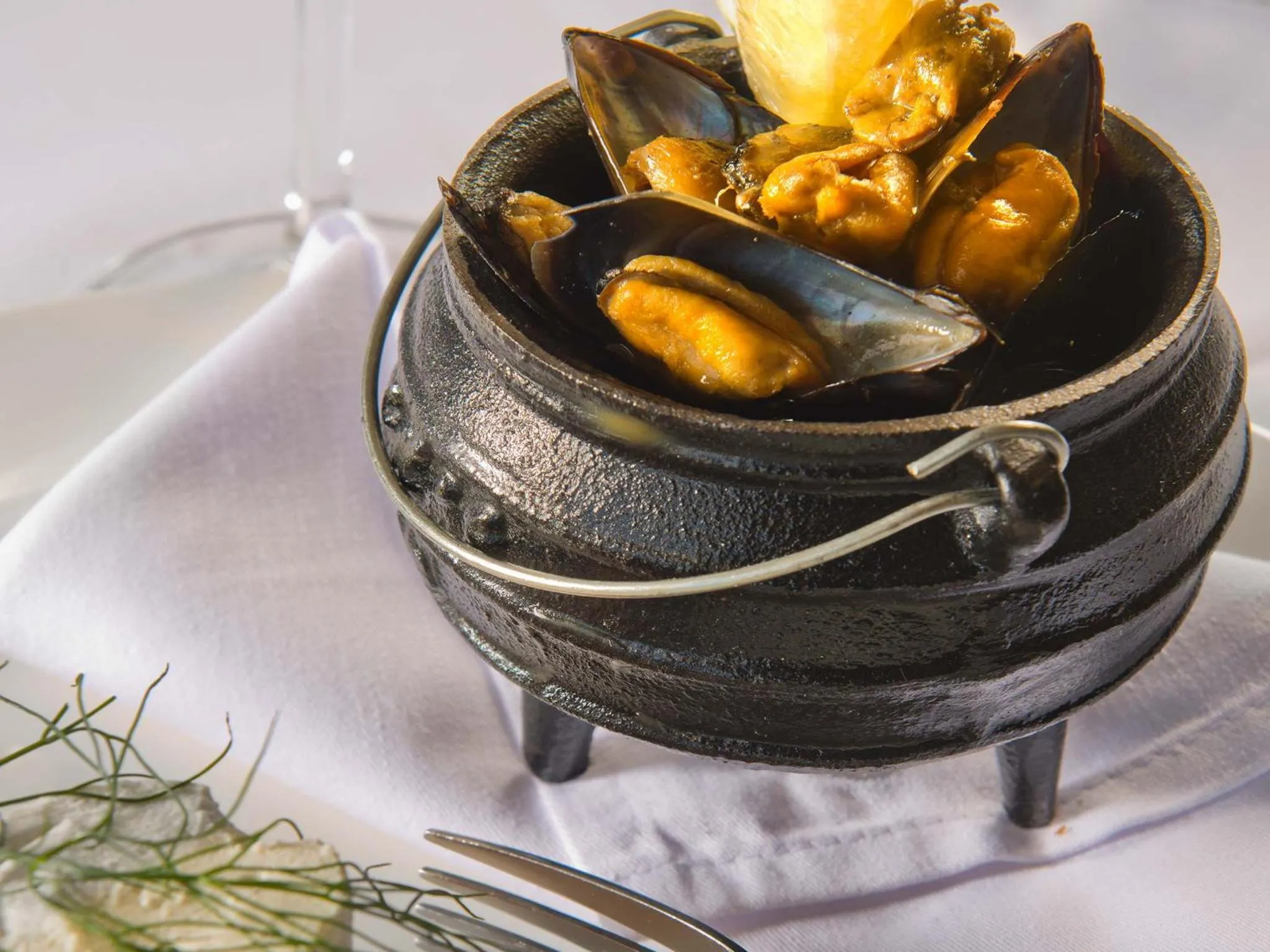 Food close-up in Krystal Beach Hotel