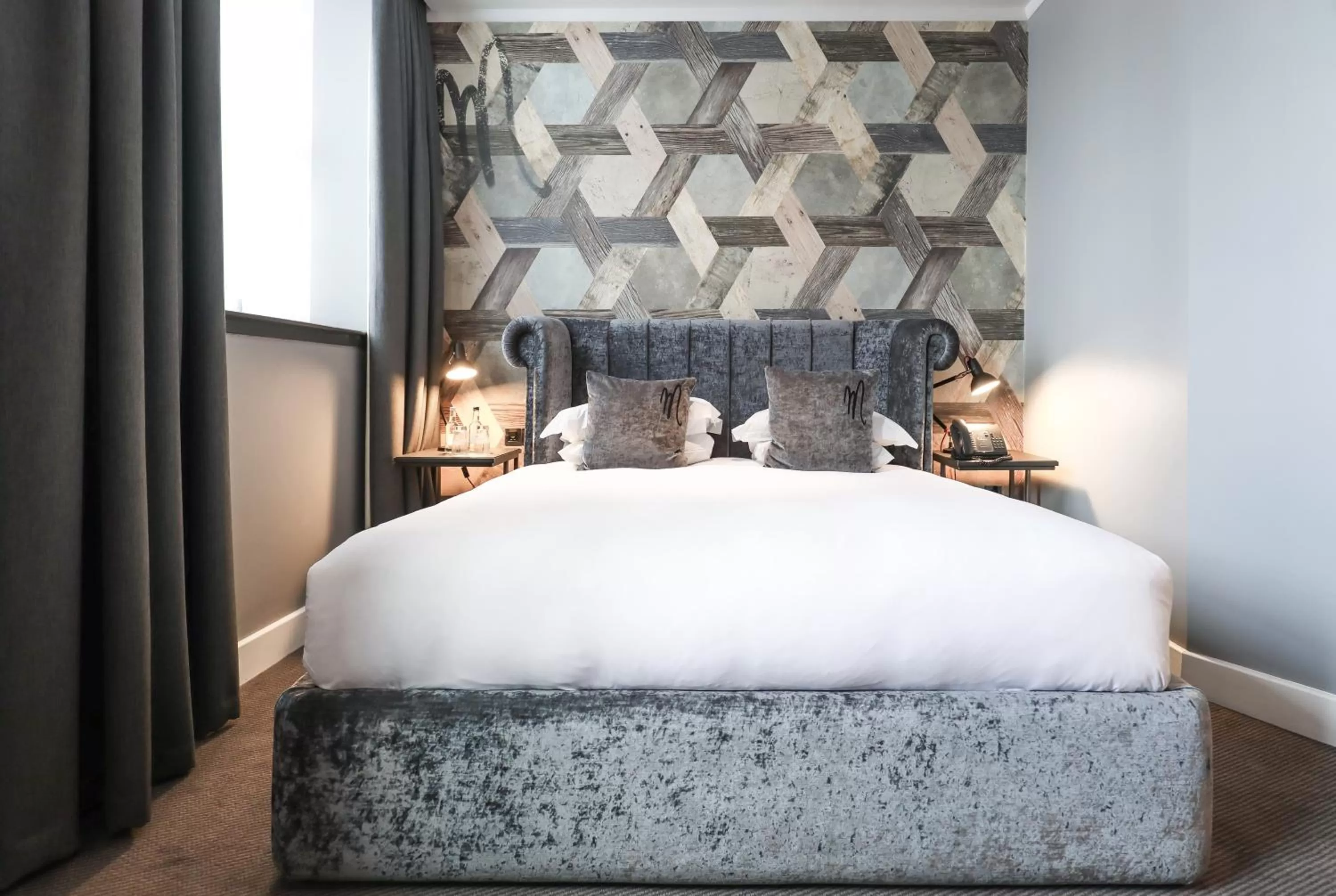 Bedroom, Bed in Malmaison Hotel Leeds