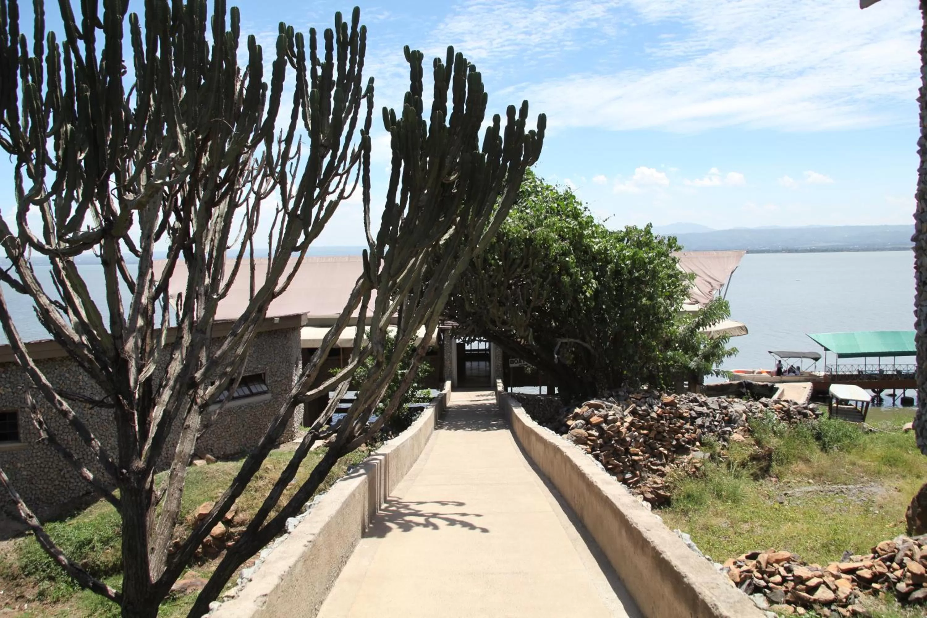 Garden view in Milimani Beach Resort