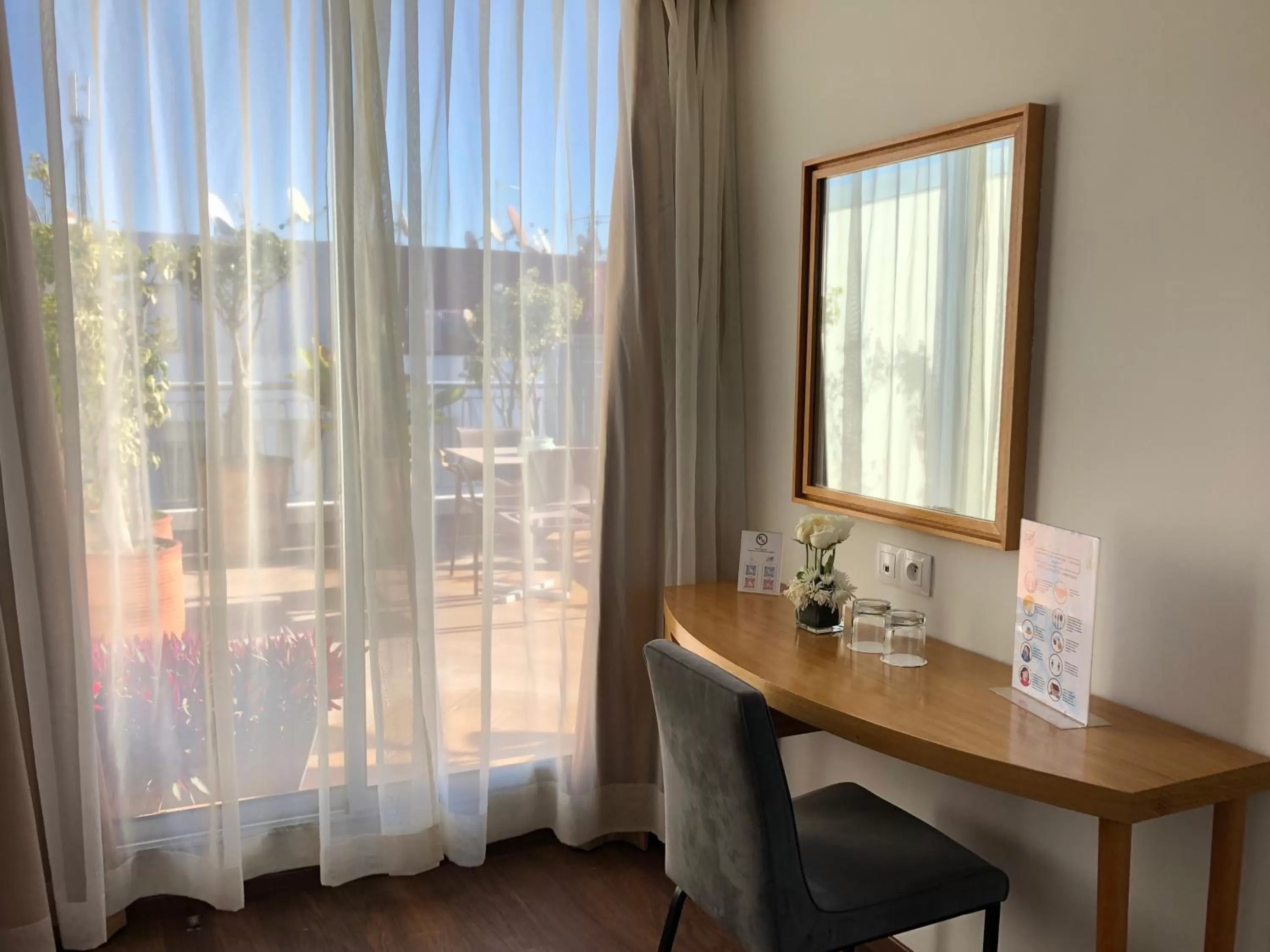 Seating area in Le Pietri Urban Hotel