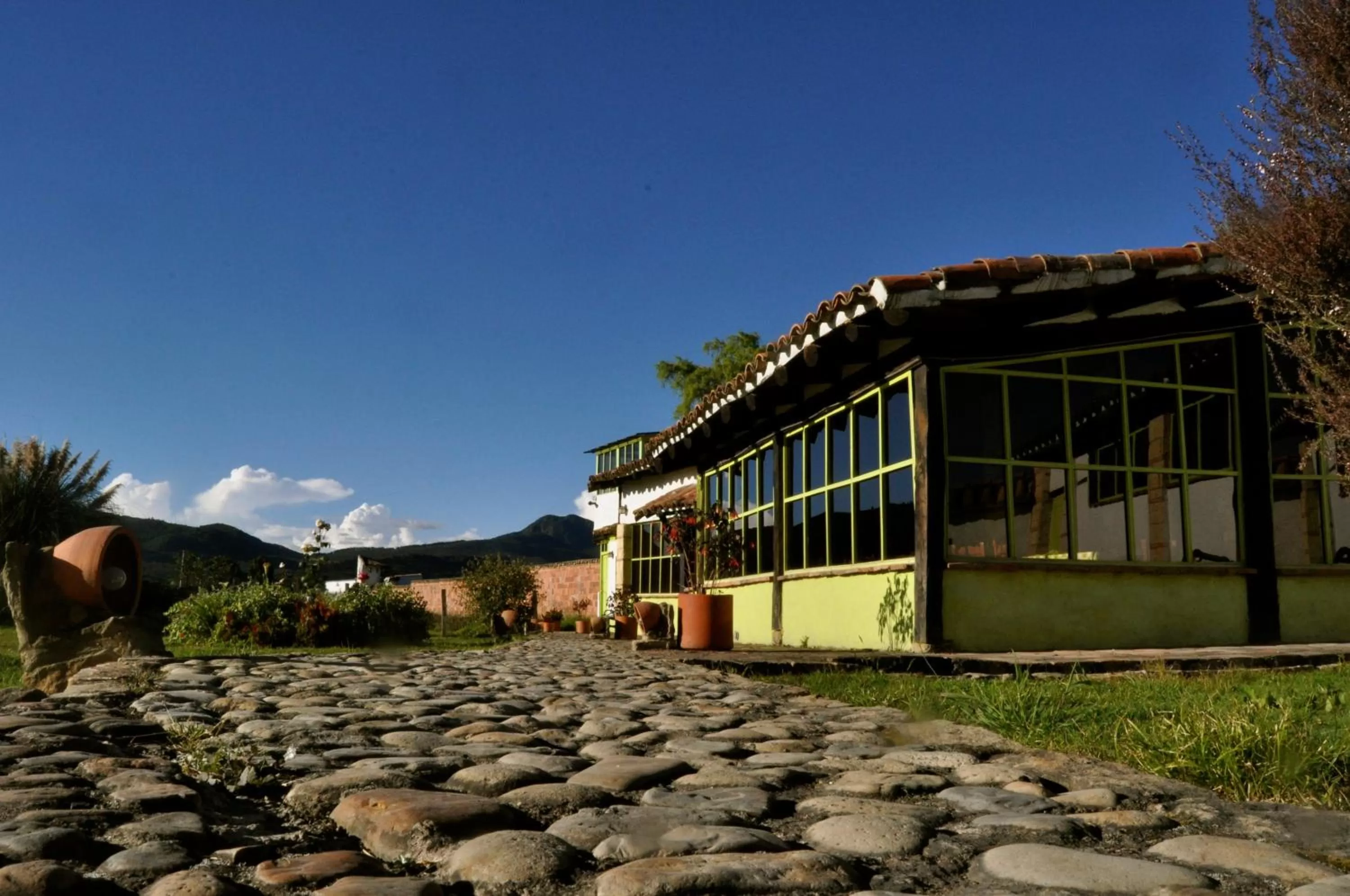 Facade/entrance, Property Building in Posada Cafe La Huerta