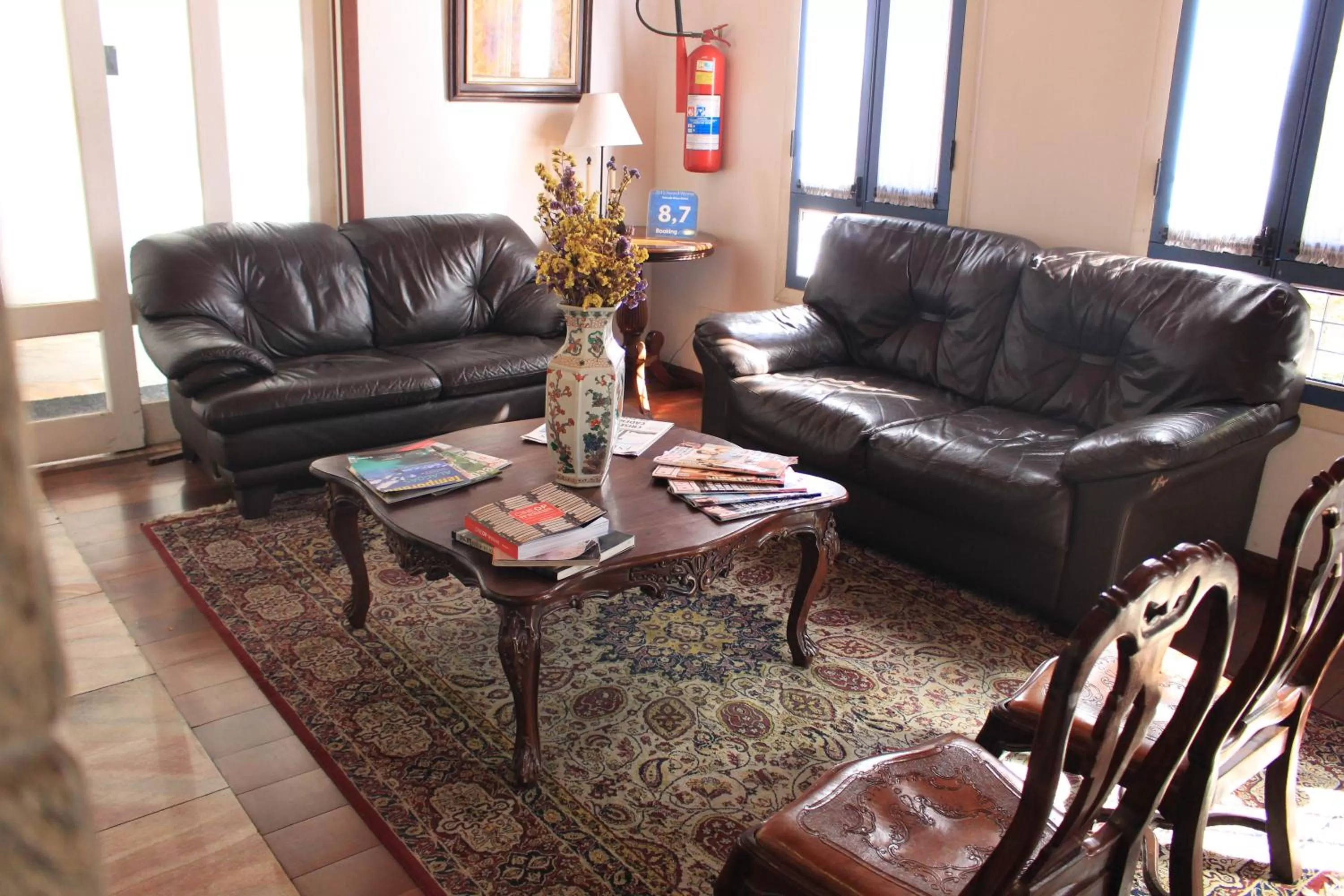 Lobby or reception in Hotel Pousada Minas Gerais