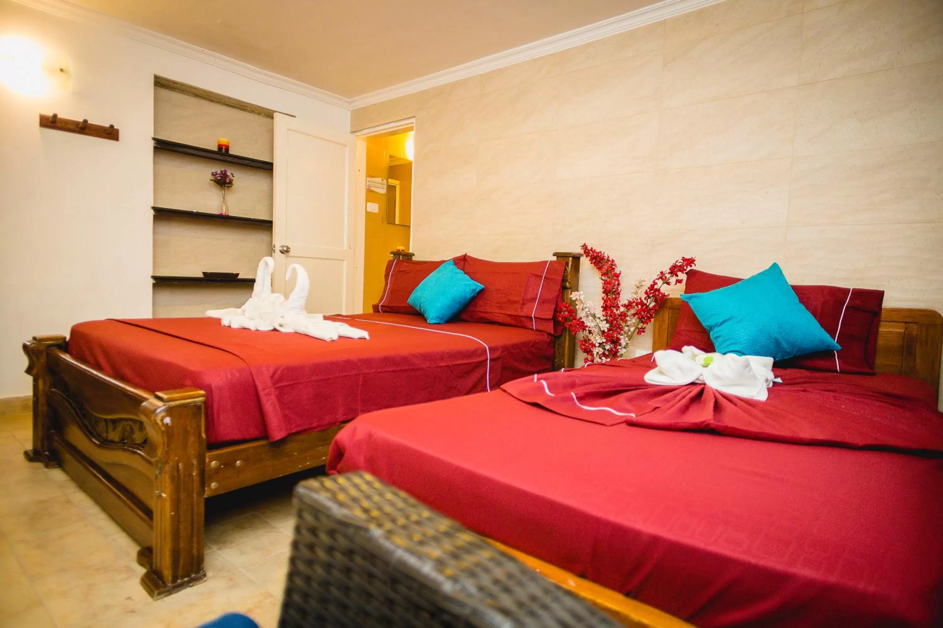 Bed in Hotel El Viajero Centro