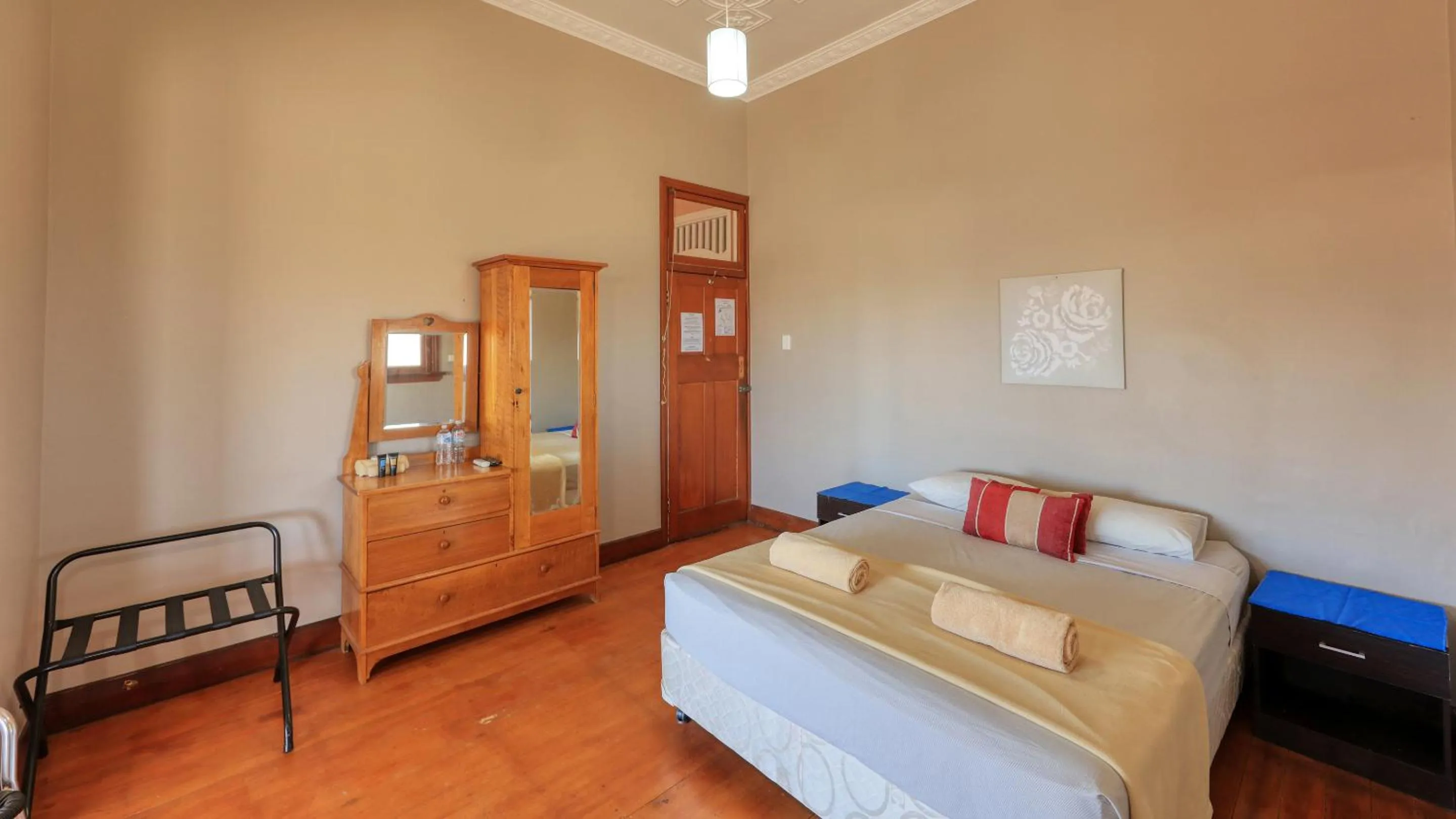 Bed in Hotel Corones