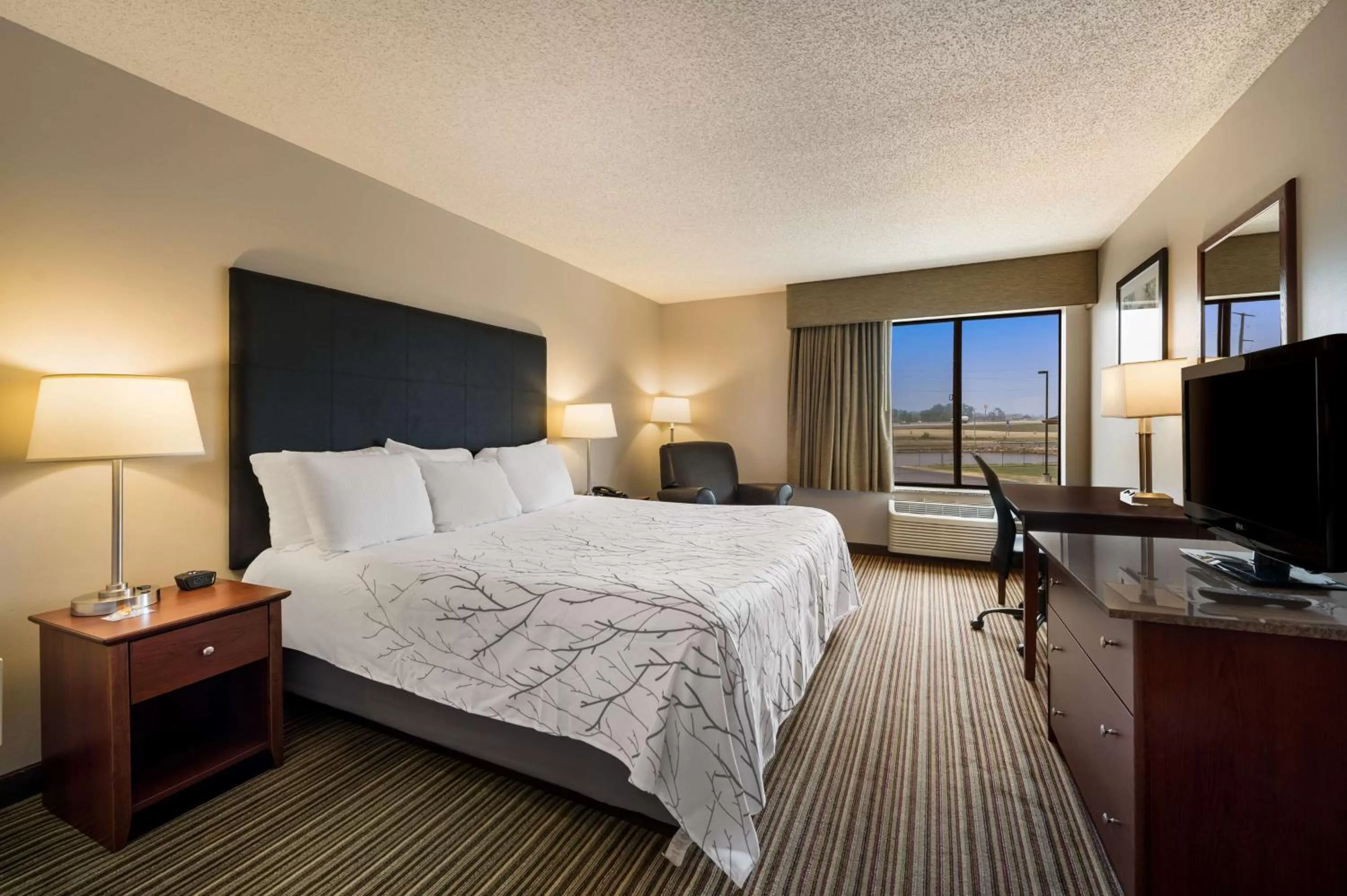 Bedroom, Bed in Best Western Park Oasis Inn