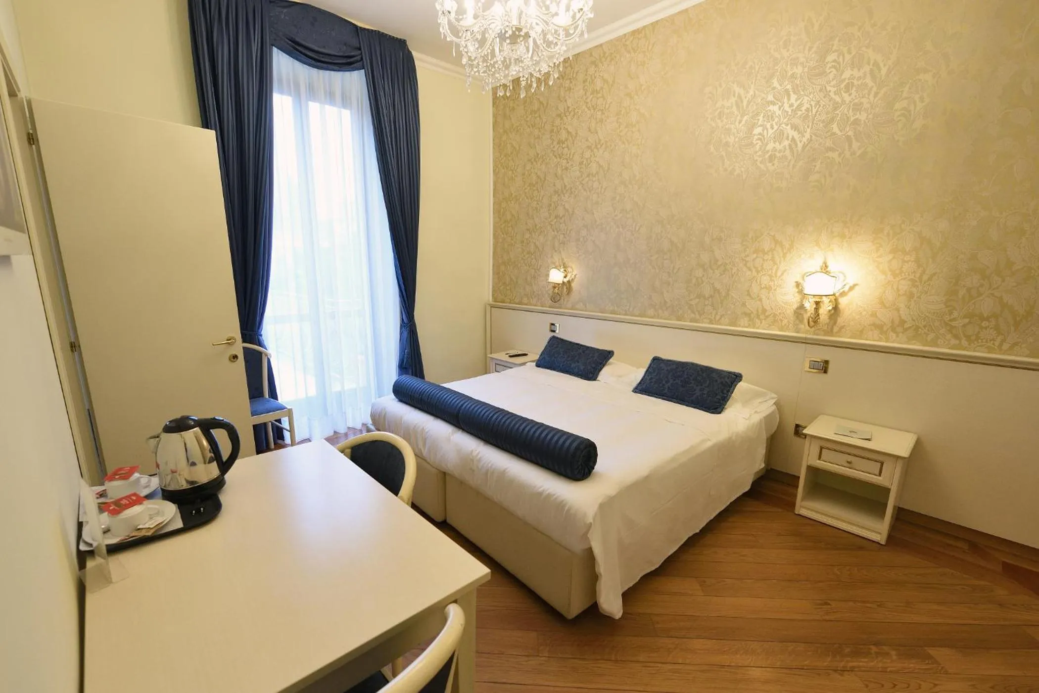 Bed in Relais La Corte di Cloris