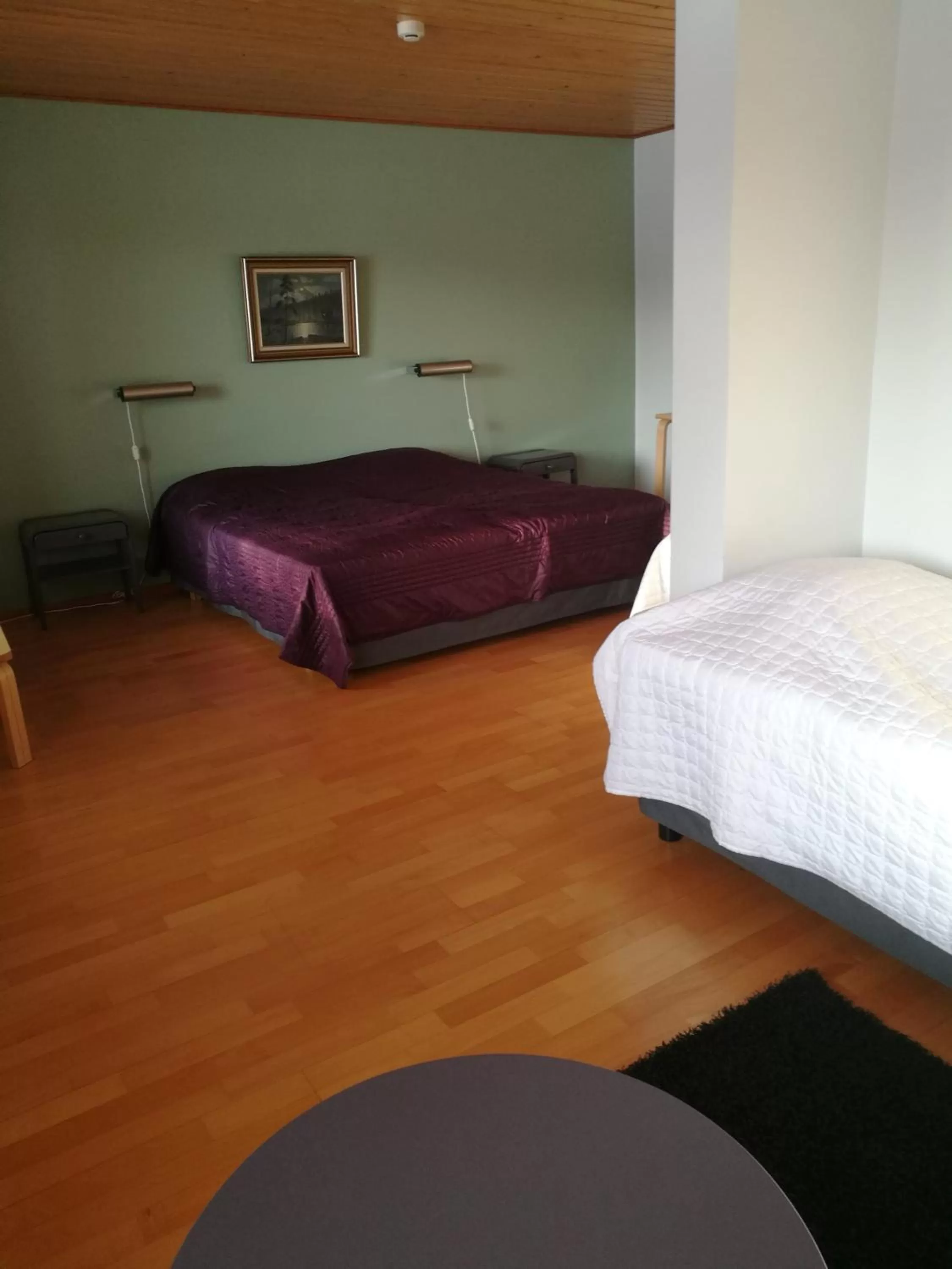 Bed in Hotelli Puustelli Lieksa