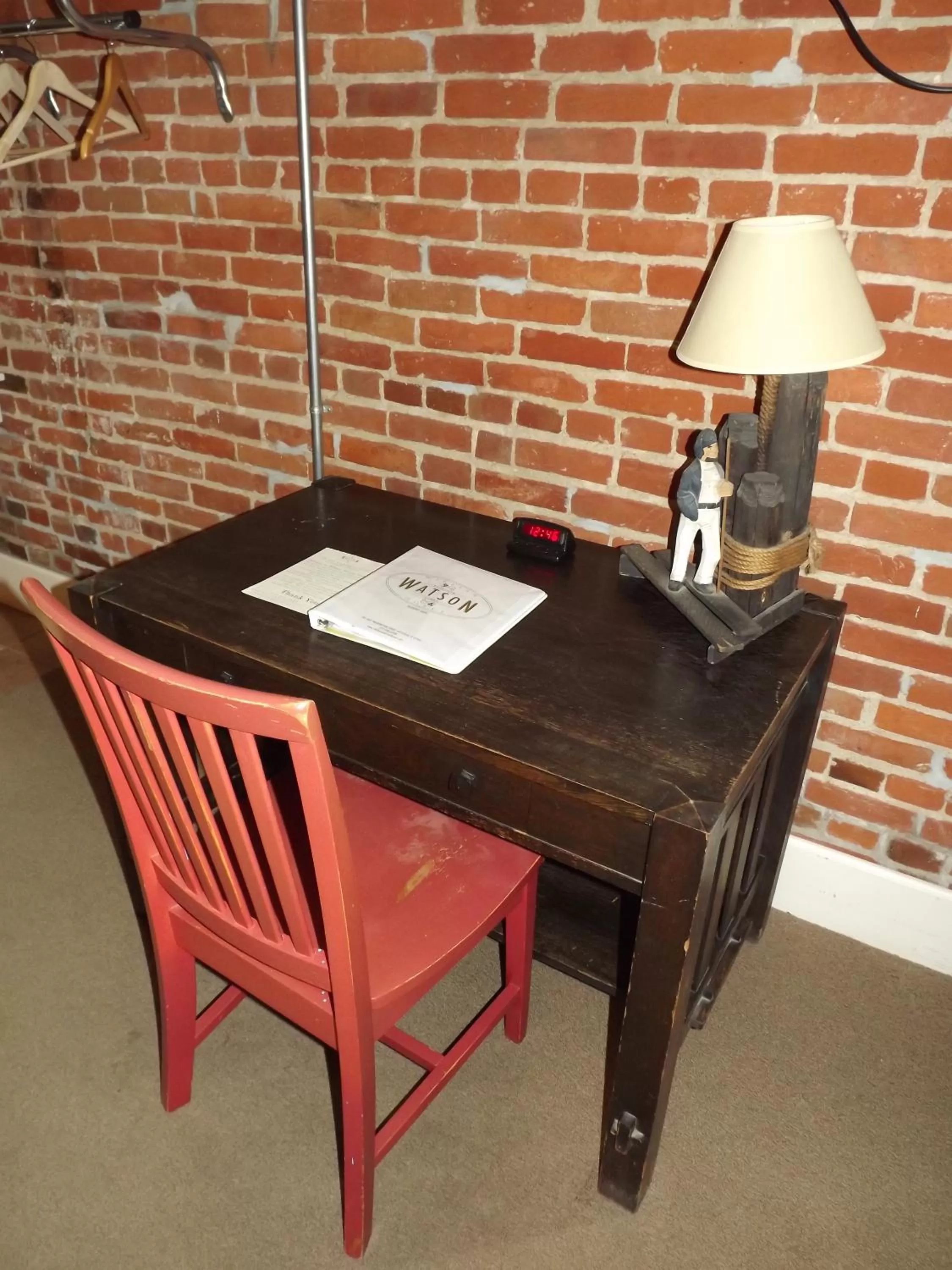 Seating area in William Watson Hotel