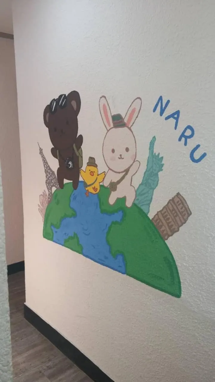 Property building in Naru Hostel Korea