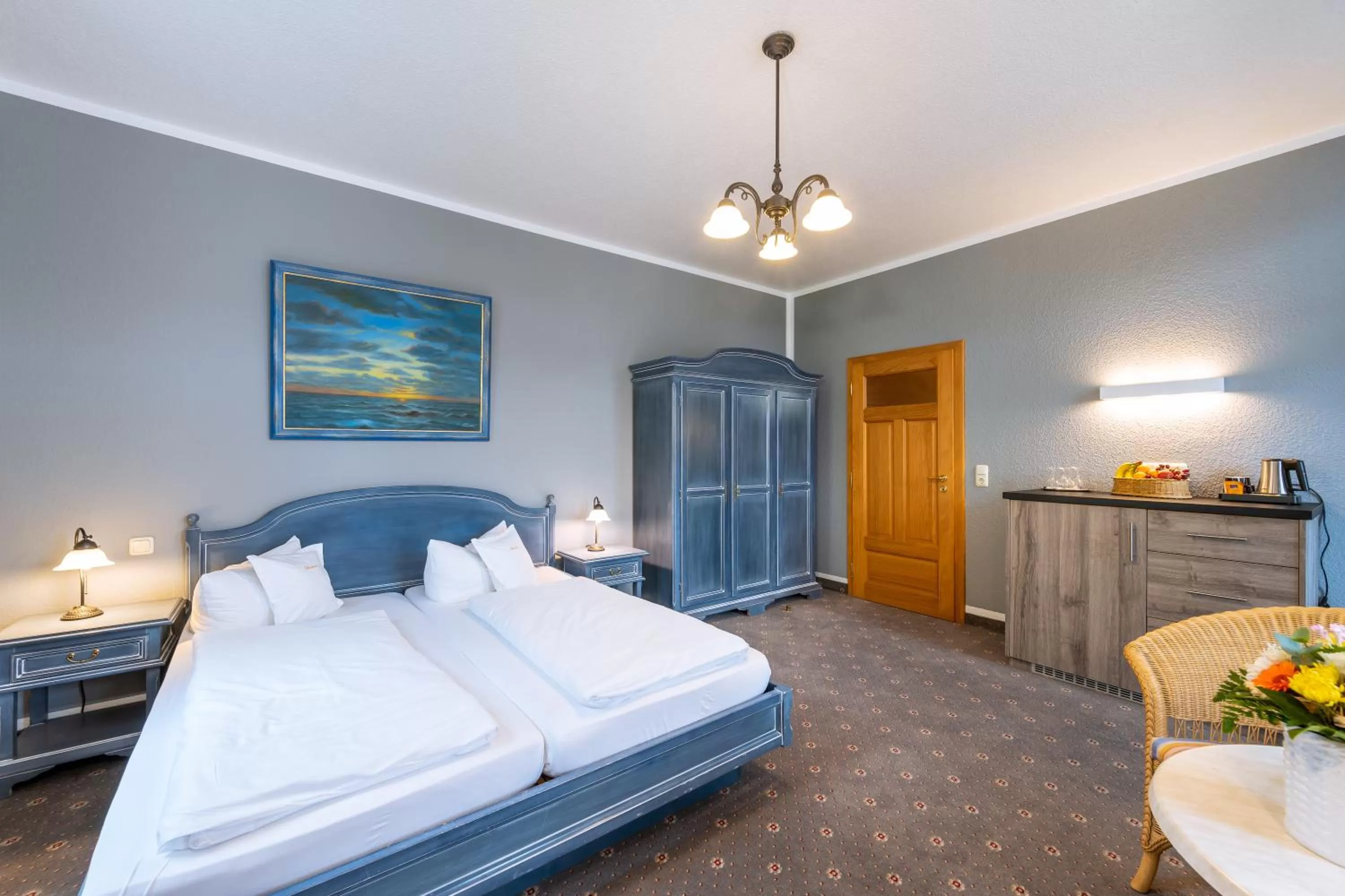 Photo of the whole room, Bed in Hotel Garni Getreuer Eckart