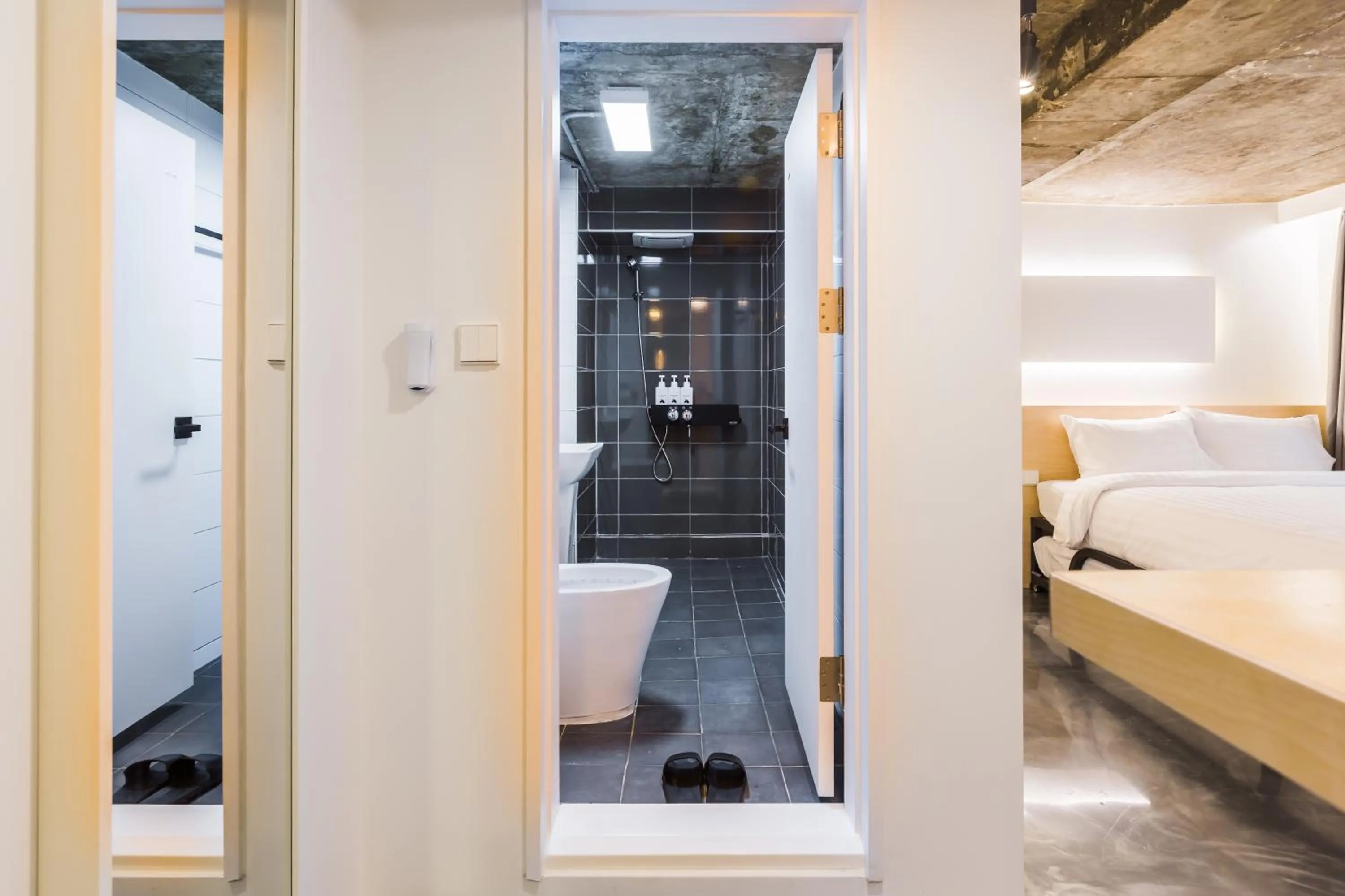 Bed in Hotel Baroato 2nd