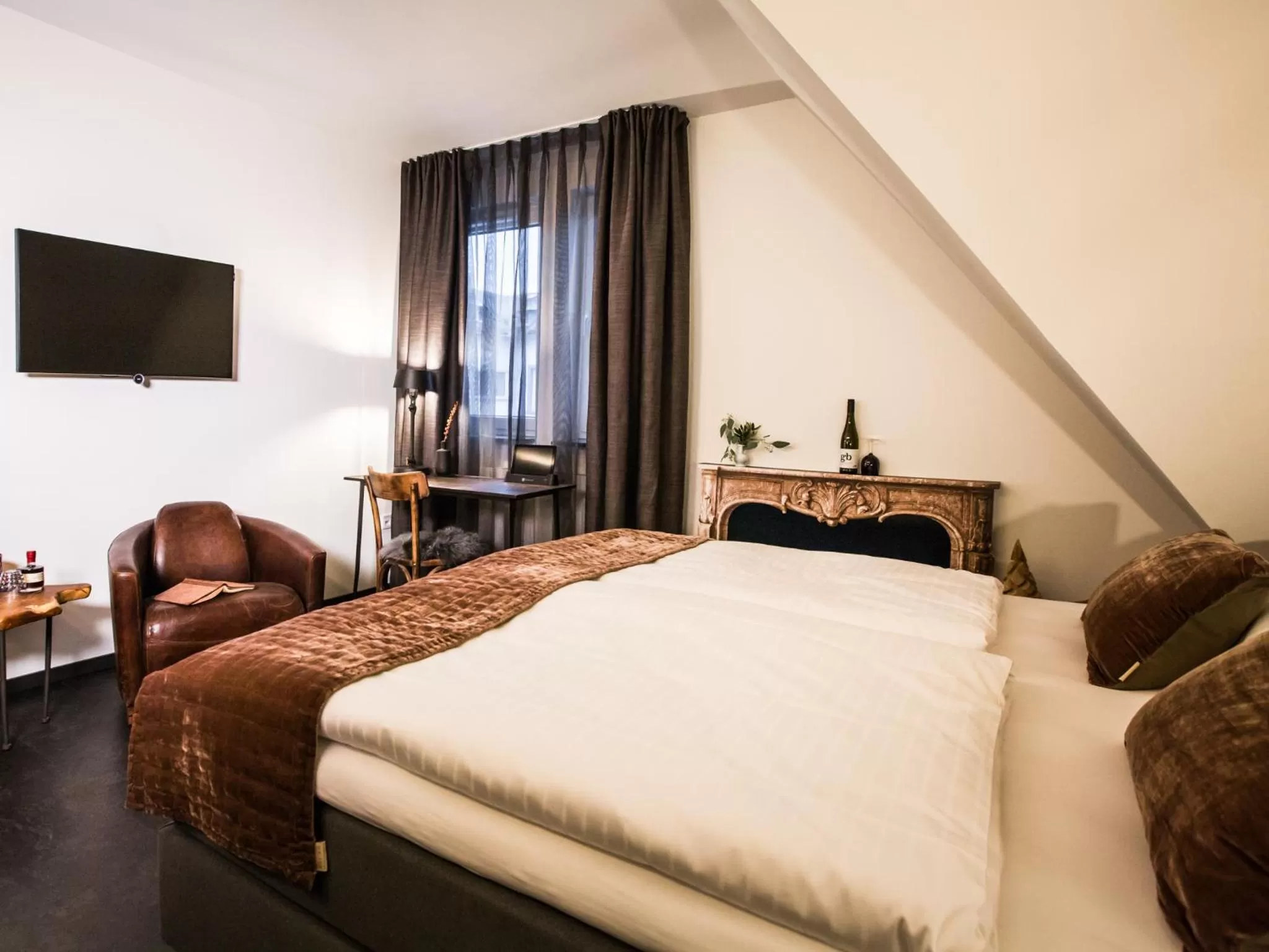 Bed in Boutique Hotel K7