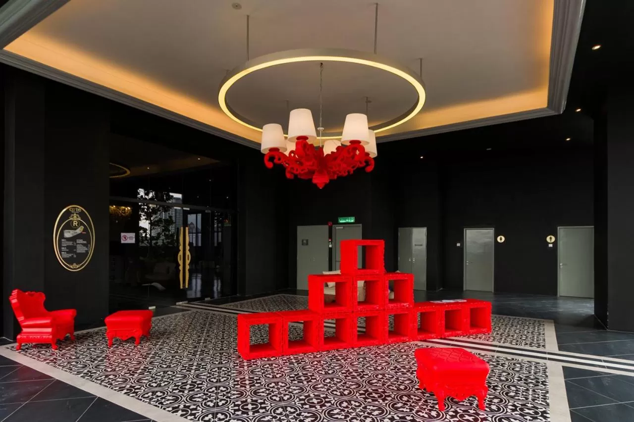 Seating area in Arte Mont Kiara Hotel Suite