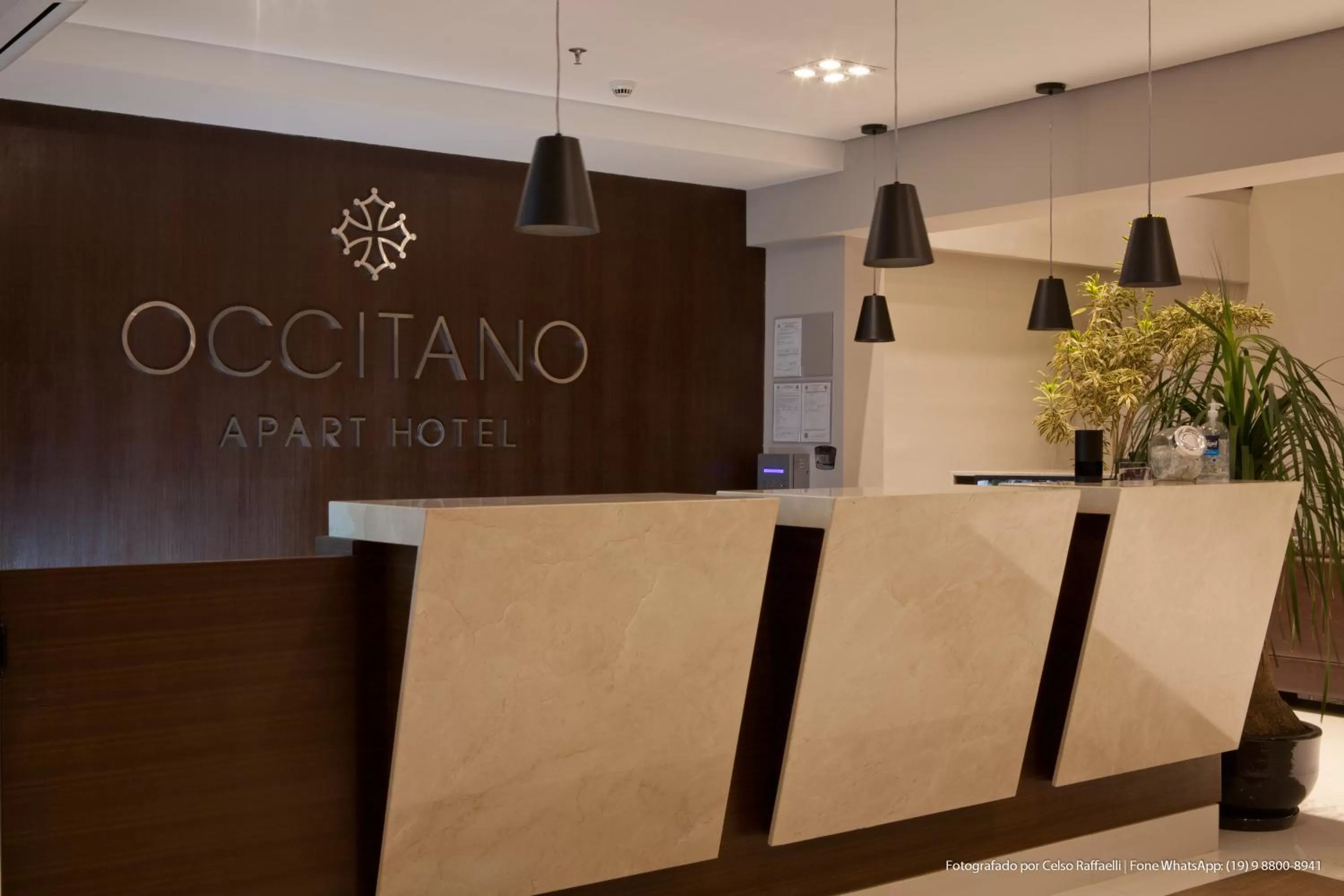Lobby or reception in Occitano Apart Hotel