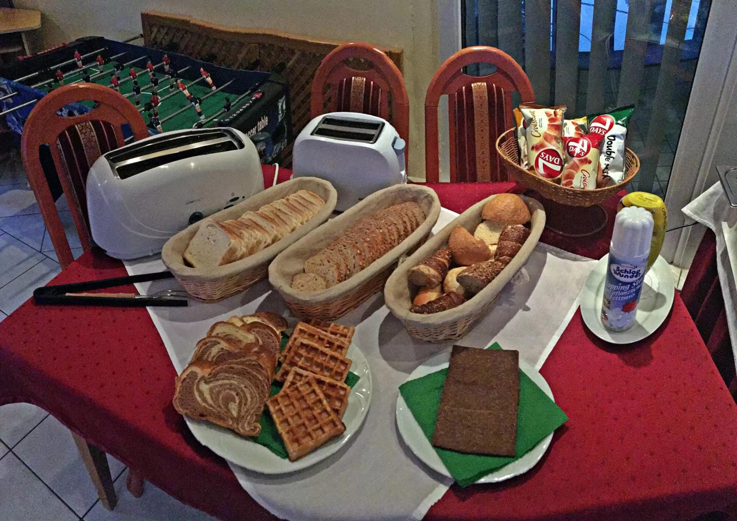 Food and drinks, Breakfast in Hotel Penta Lux