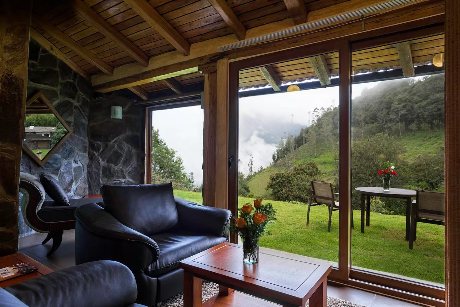 Patio in Luna Volcán, Adventure SPA