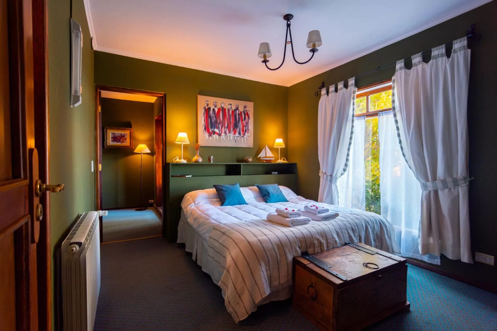 Bed in Hostería El Galpón Del Glaciar